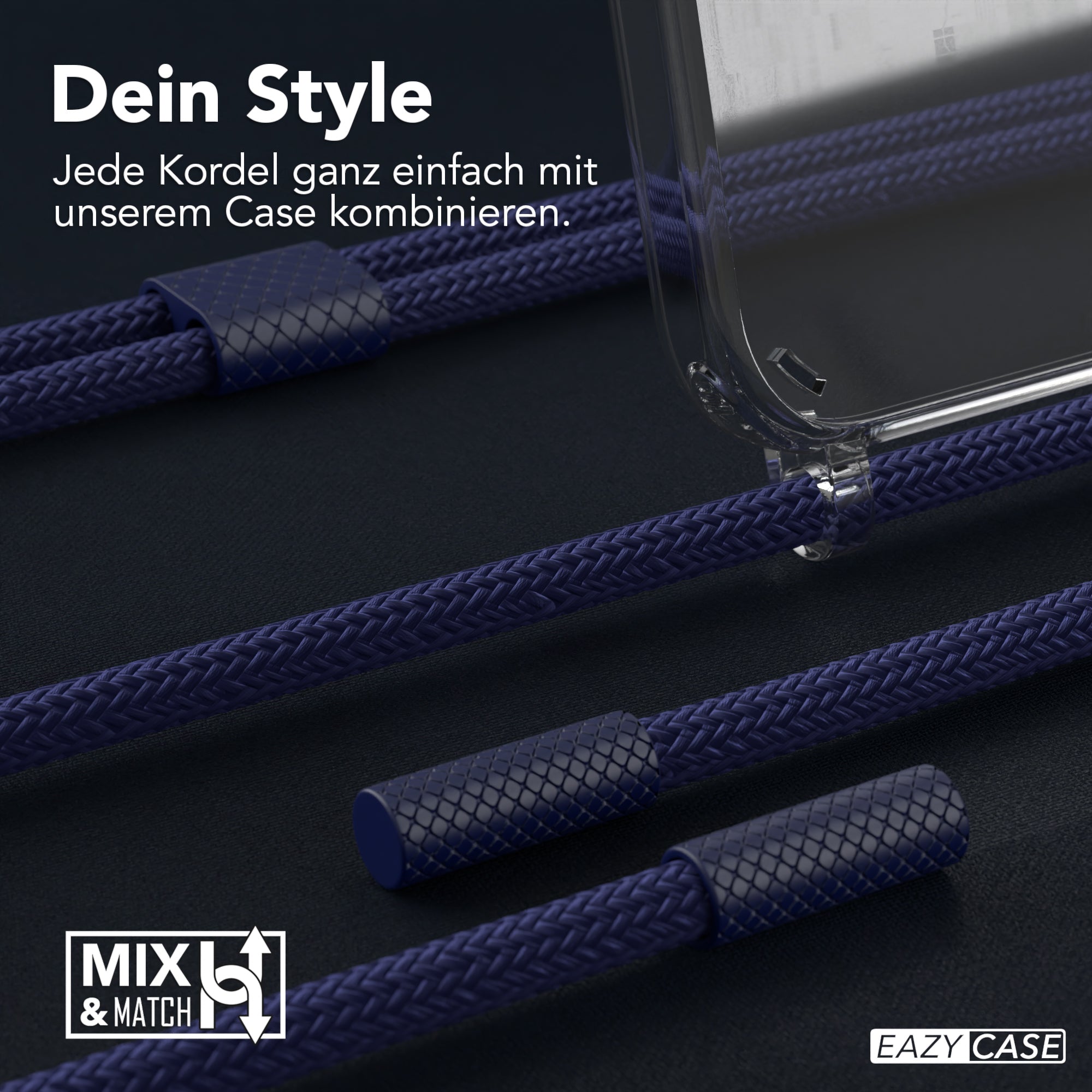 iPhone 12 / 12 Pro Hülle + Uni Kordel