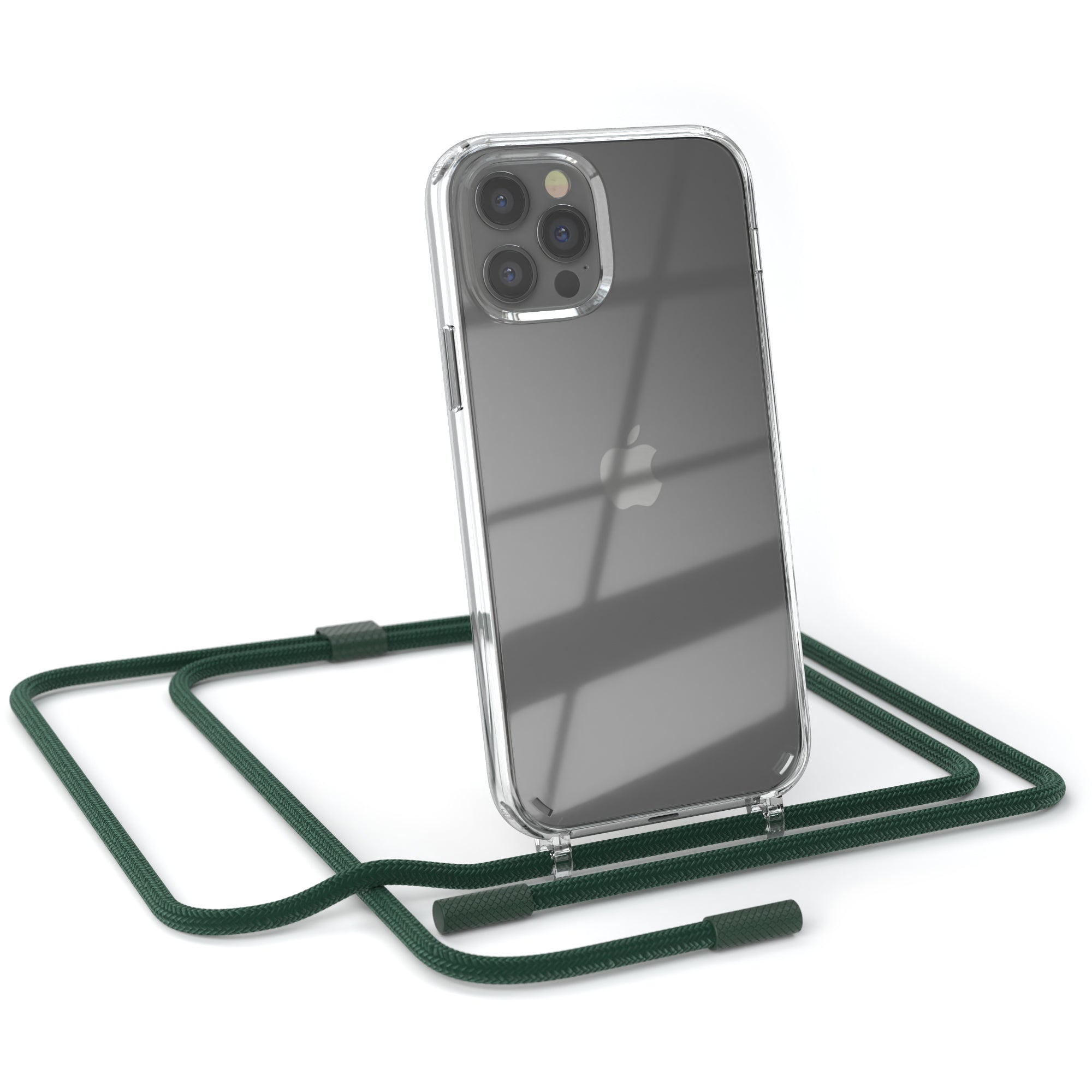 iPhone 12 / 12 Pro Hülle + Uni Kordel