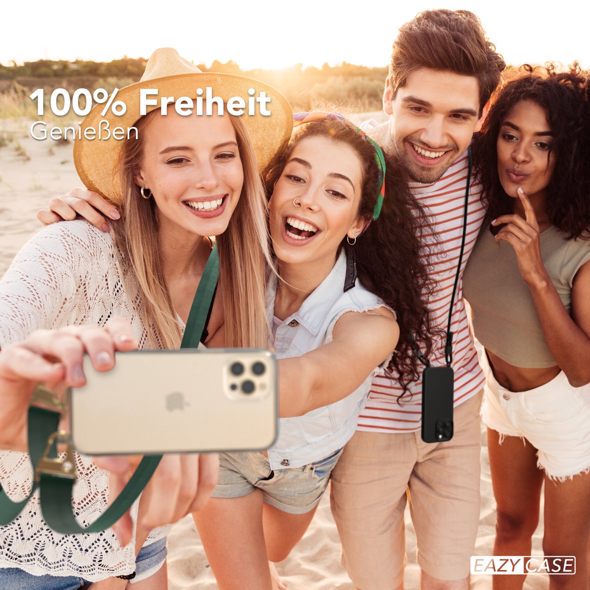 iPhone 12 / 12 Pro Hülle + breites Band