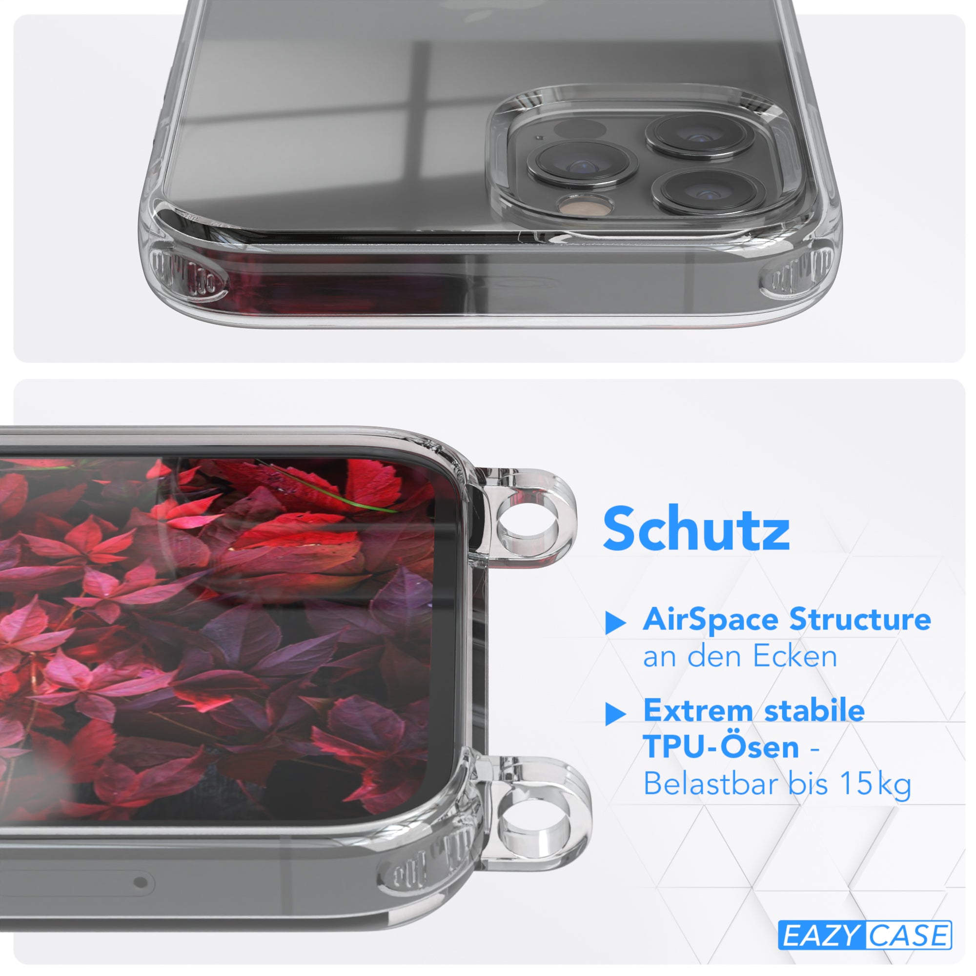 iPhone 12 / 12 Pro Hülle + breites Band