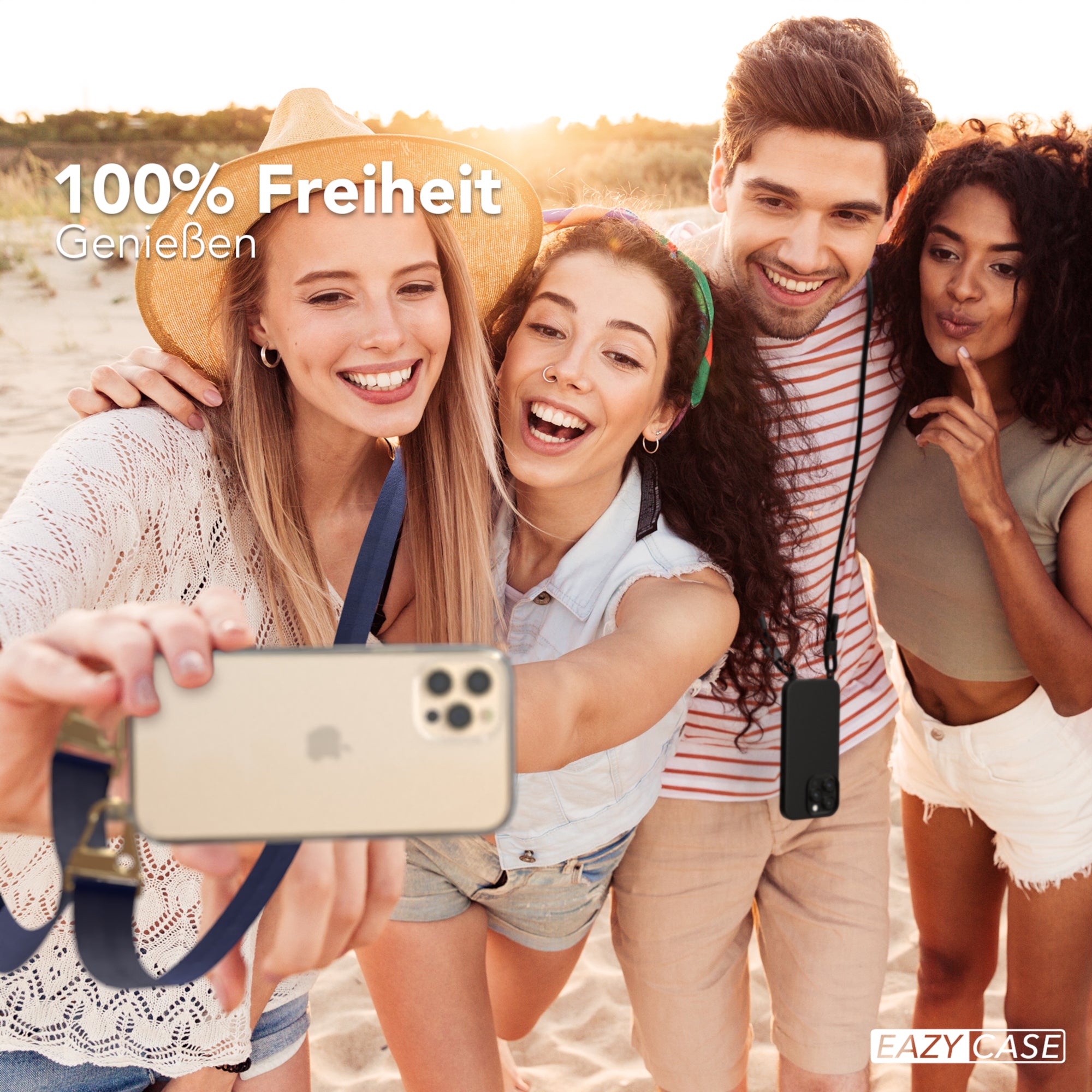 iPhone 12 / 12 Pro Hülle + breites Band