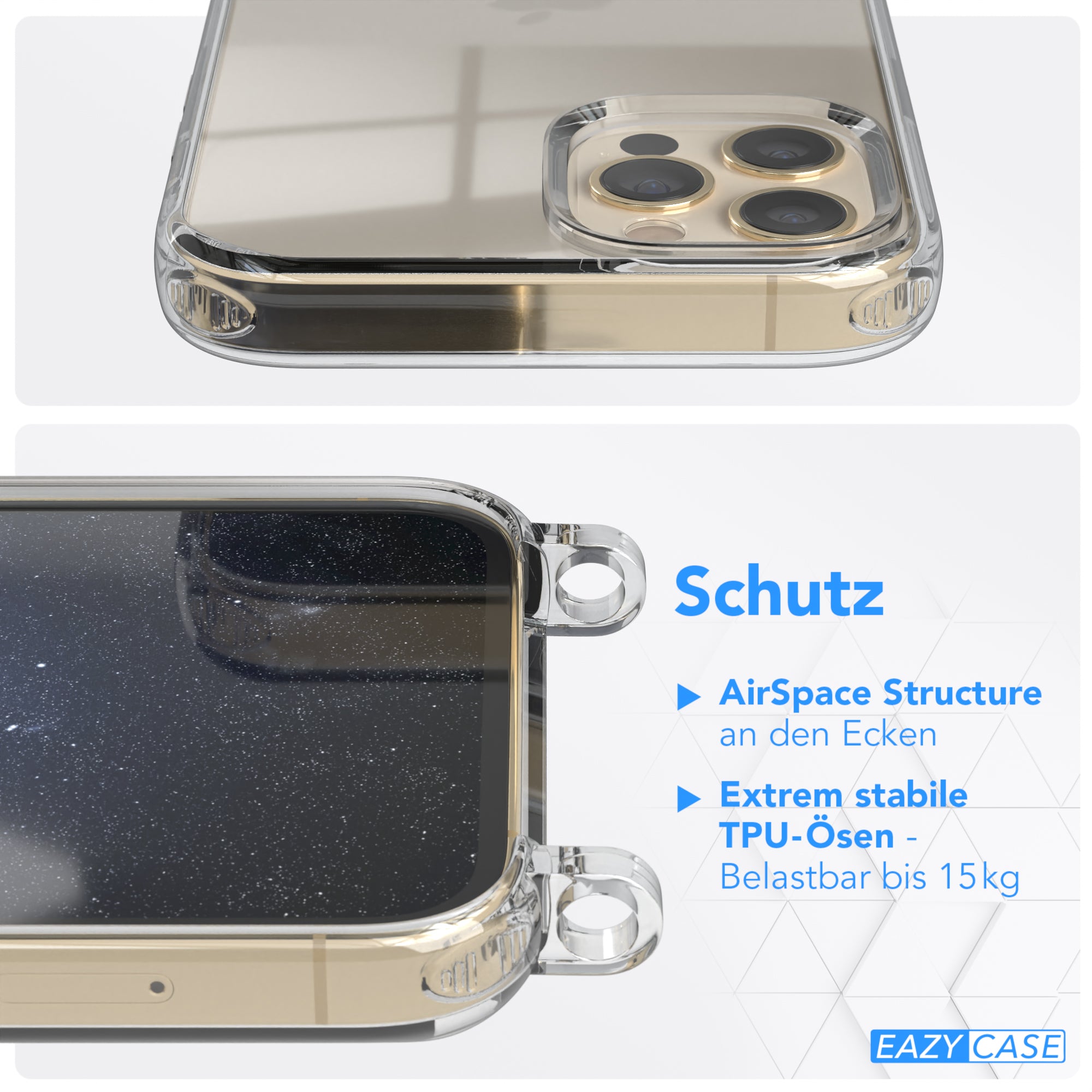 iPhone 12 / 12 Pro Hülle + breites Band