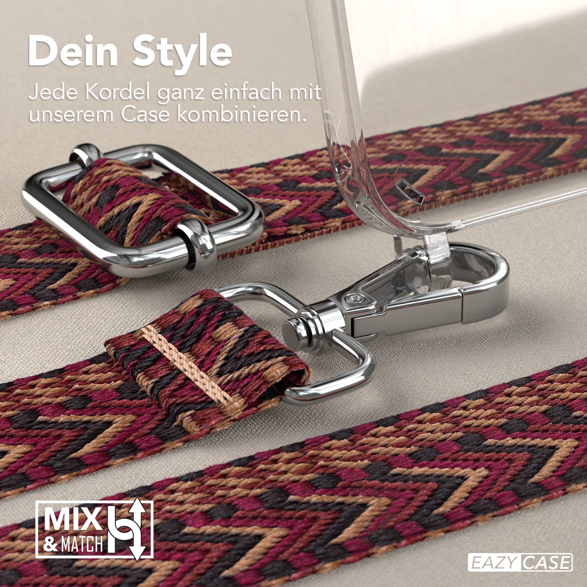 iPhone 12 Pro Max Hülle + Boho Band