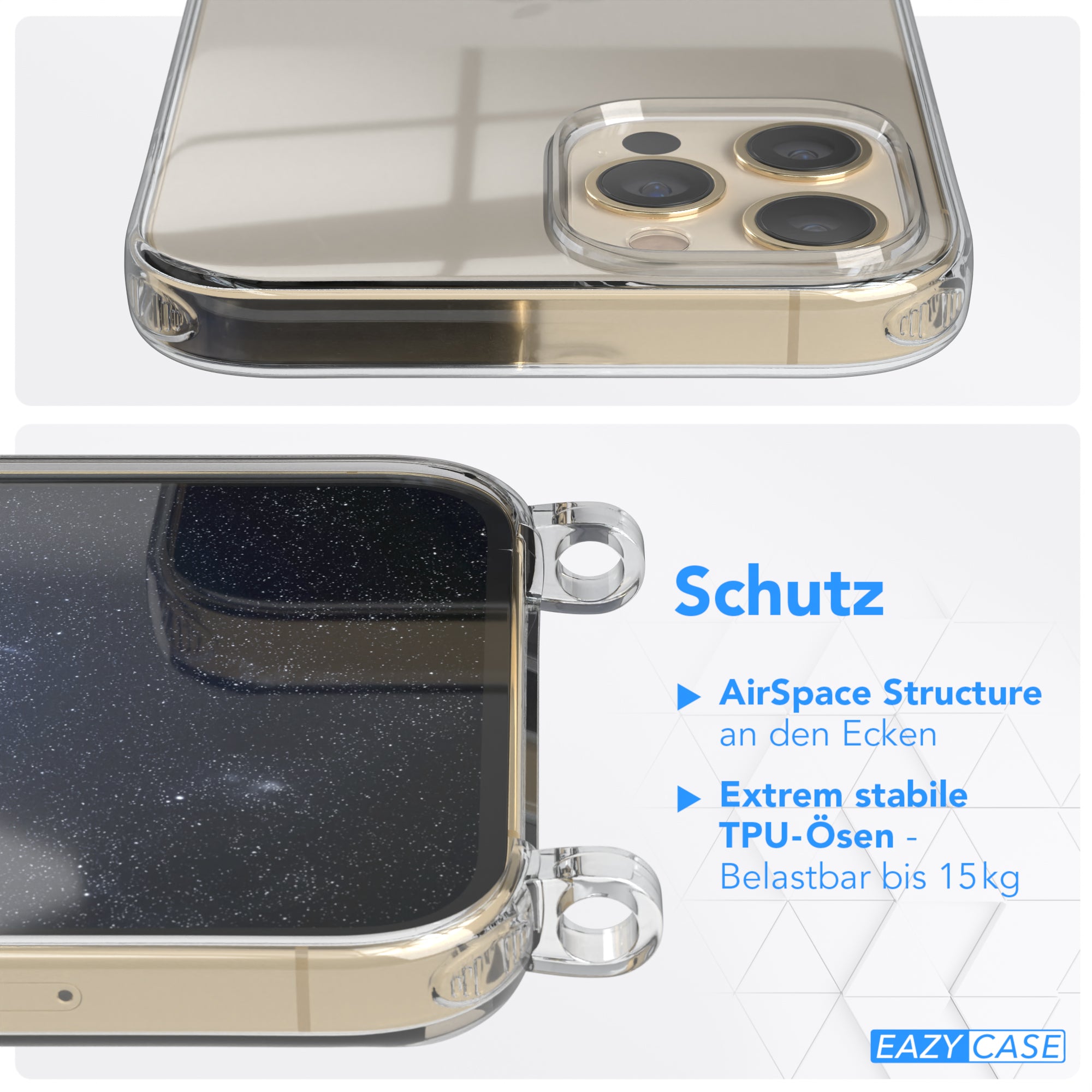 iPhone 12 Pro Max Hülle + breites Band