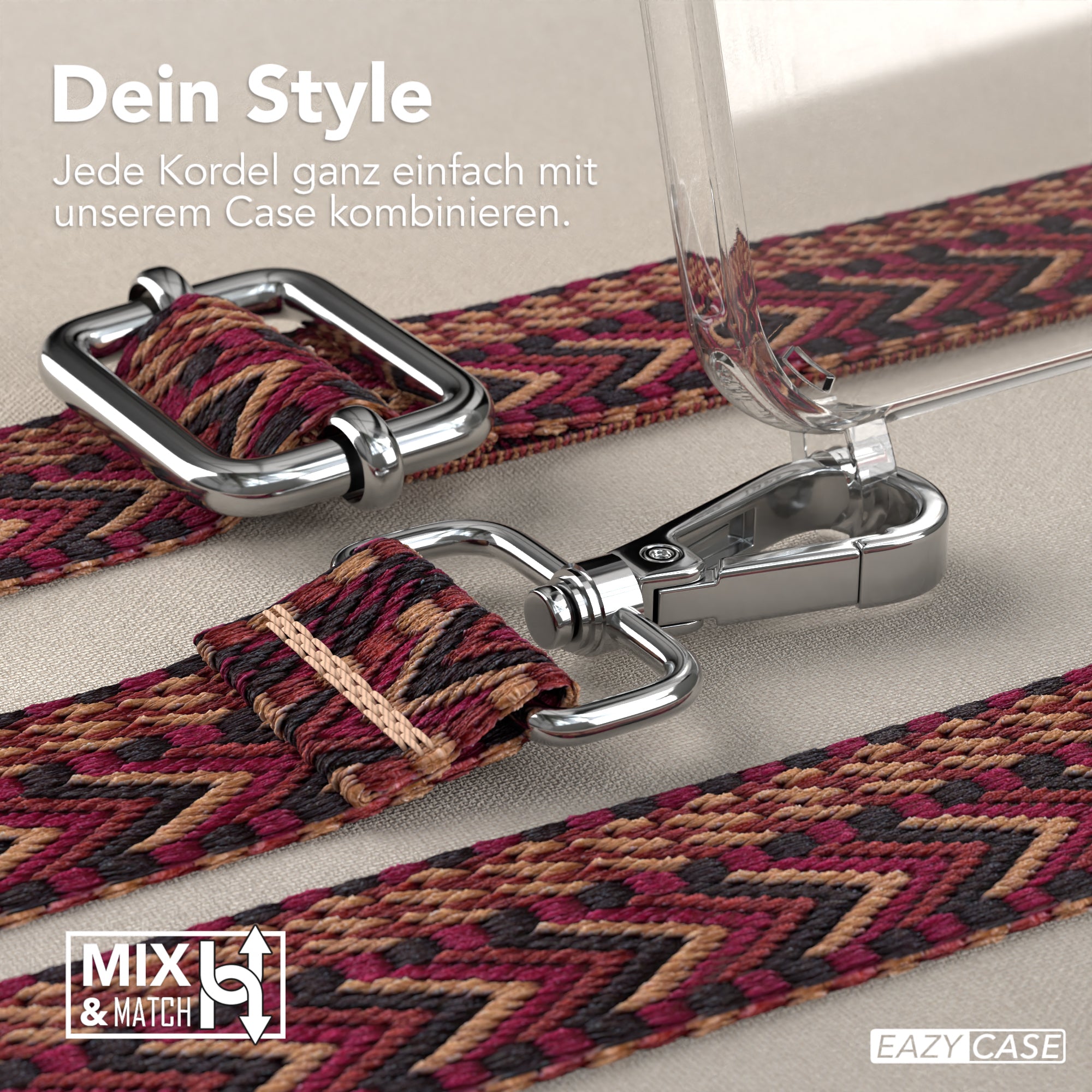 iPhone 13 Mini Hülle + Boho Band