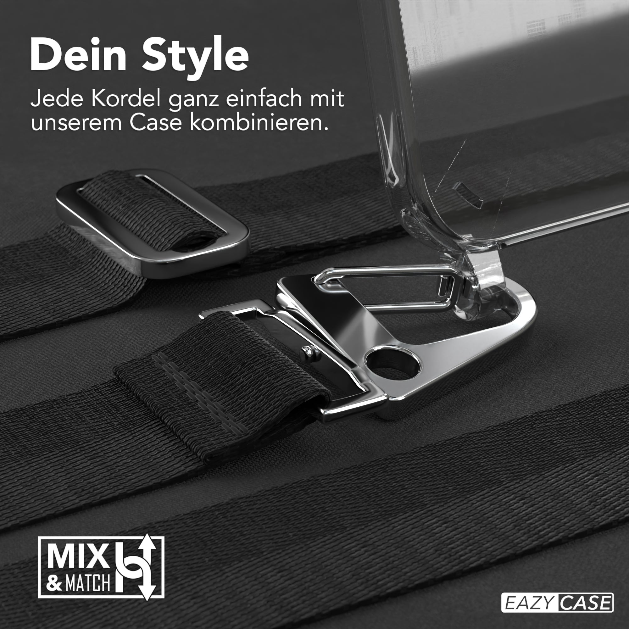 iPhone 13 Pro Max Hülle + breites Band