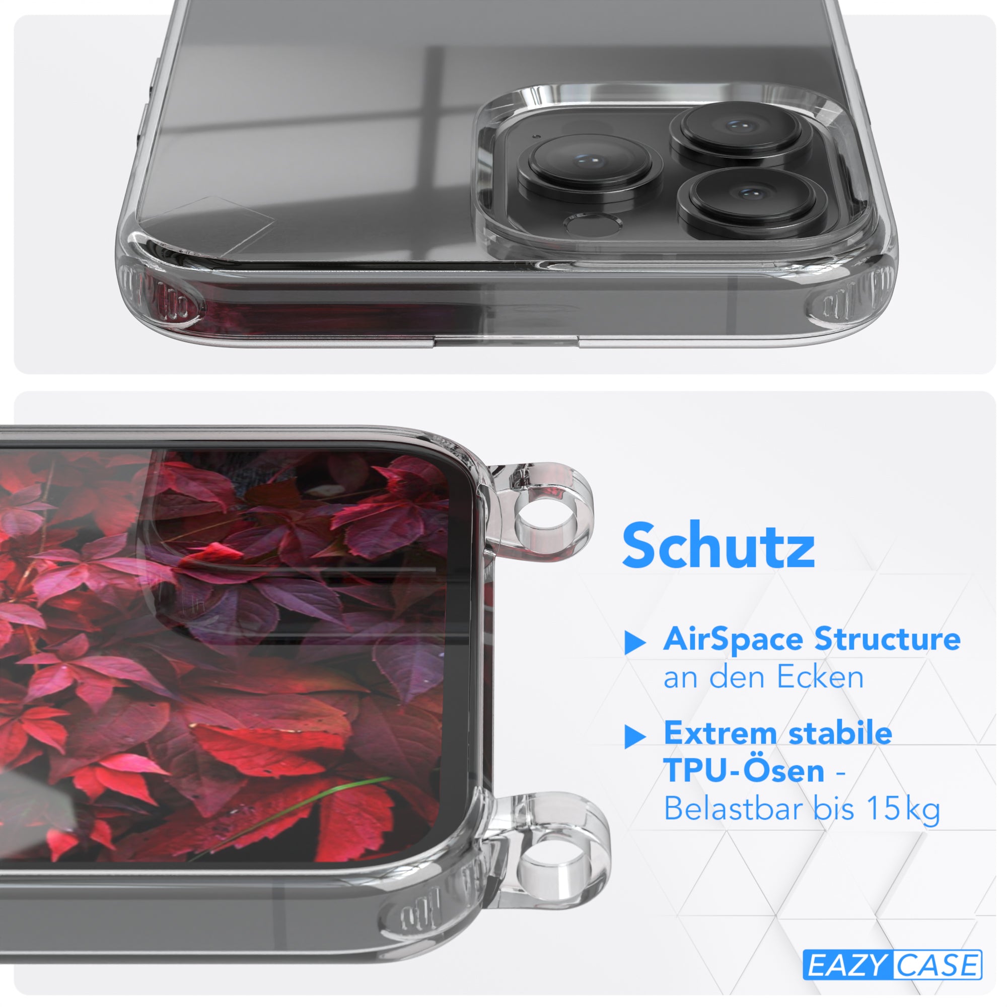 iPhone 13 Pro Max Hülle + breites Band