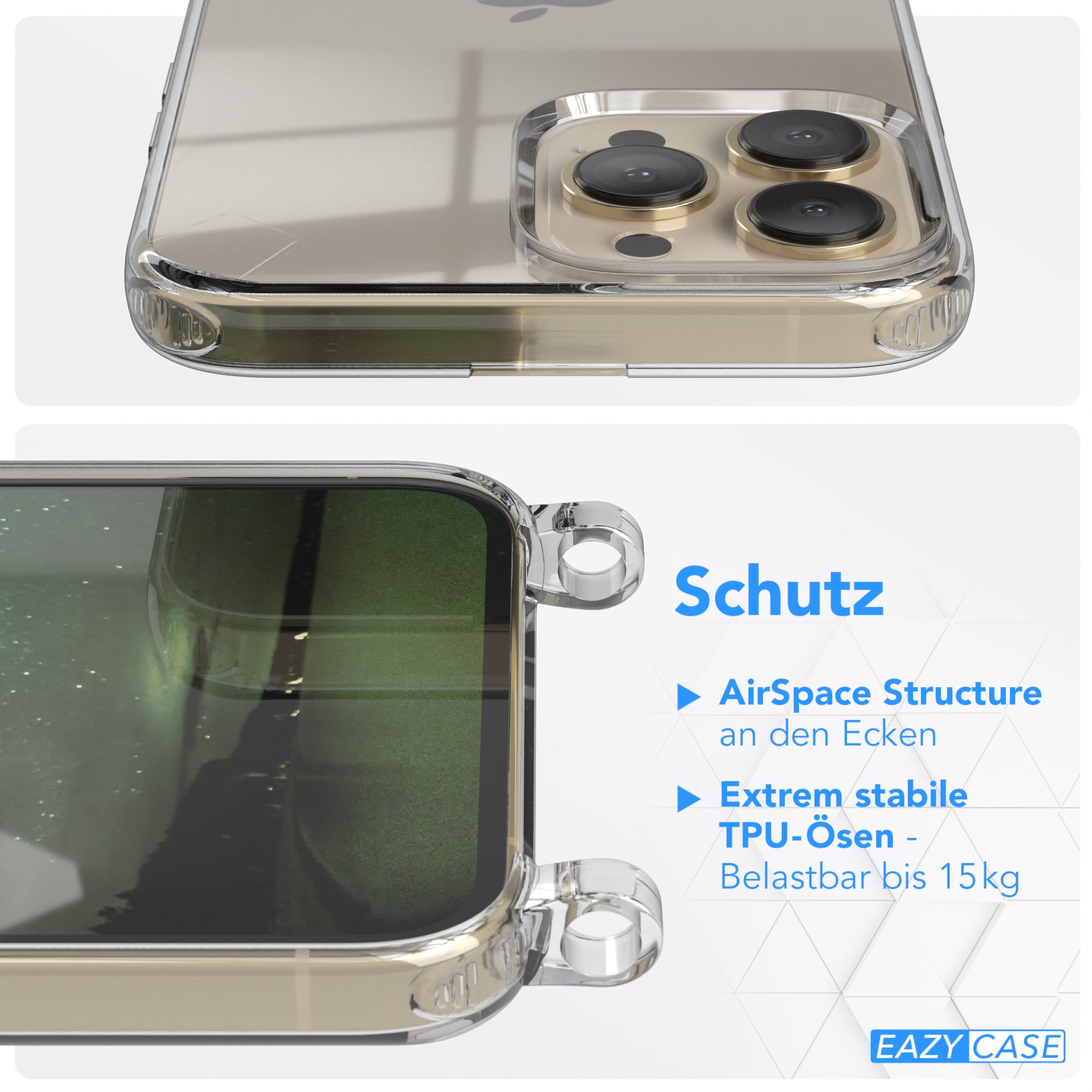 iPhone 13 Pro Max Hülle + breites Band