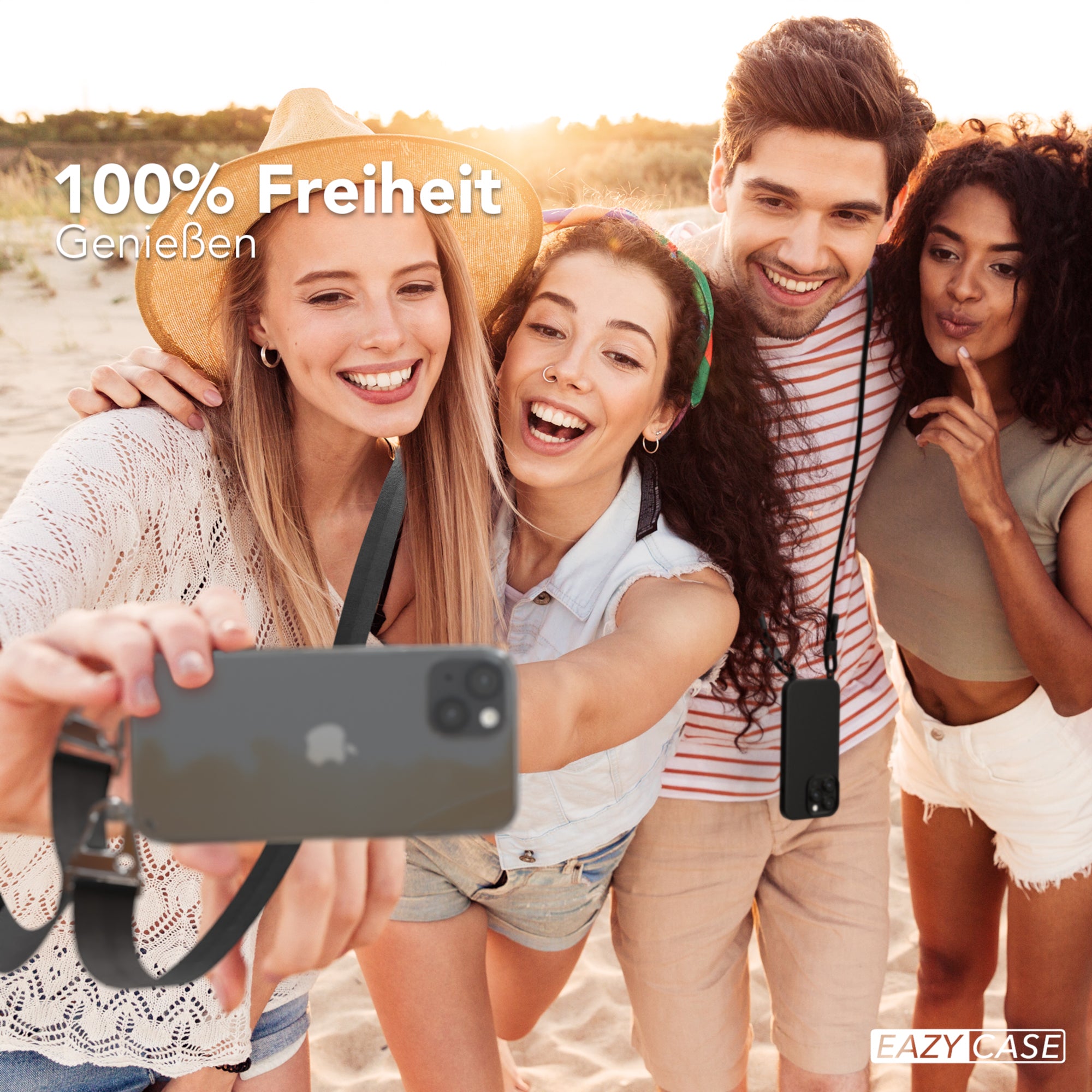 iPhone 14 Hülle + breites Band