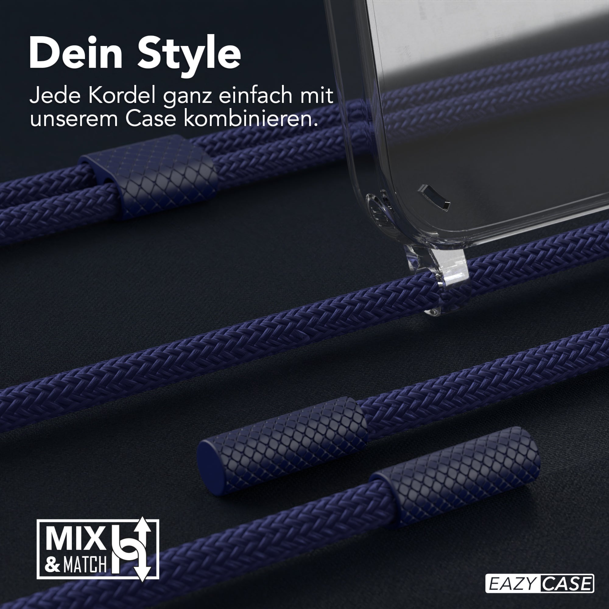 iPhone 14 Plus Hülle + Uni Kordel