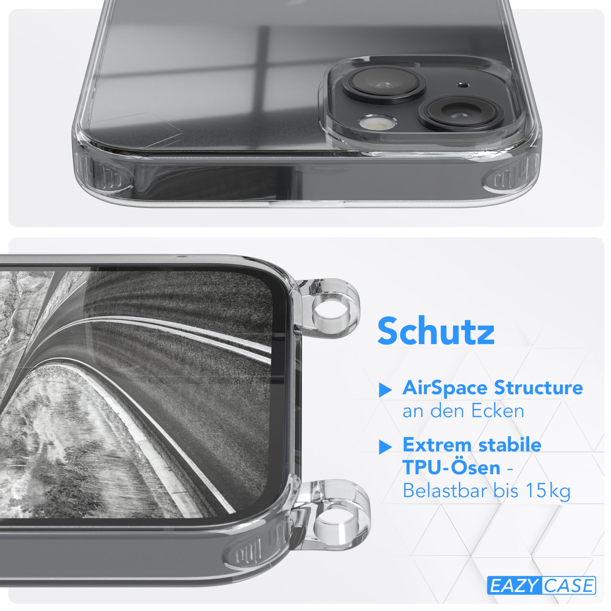 iPhone 14 Plus Hülle + breites Band