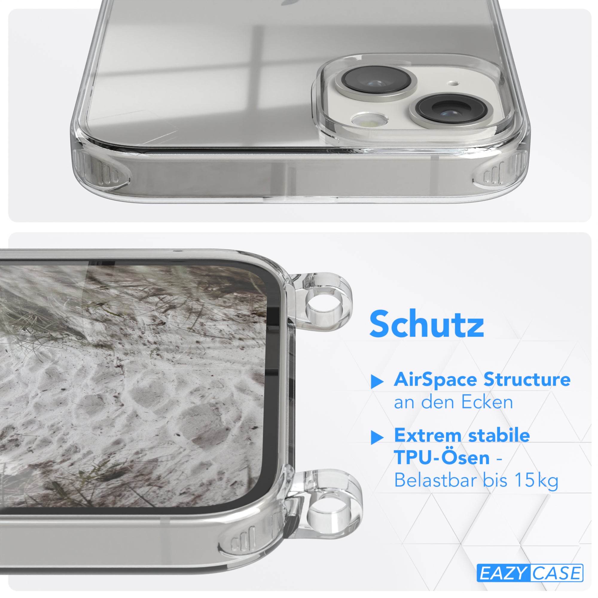 iPhone 14 Plus Hülle + breites Band