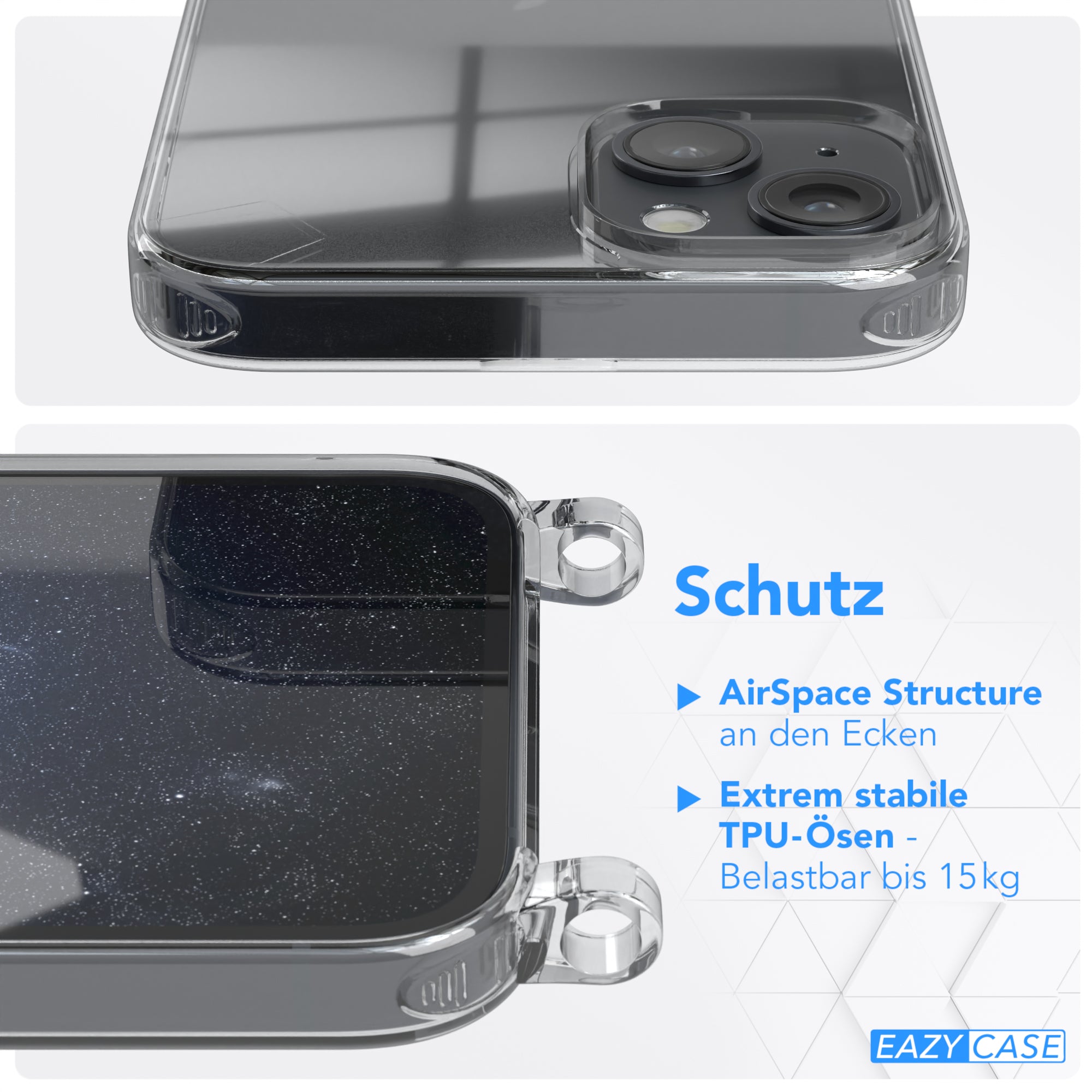 iPhone 14 Plus Hülle + breites Band
