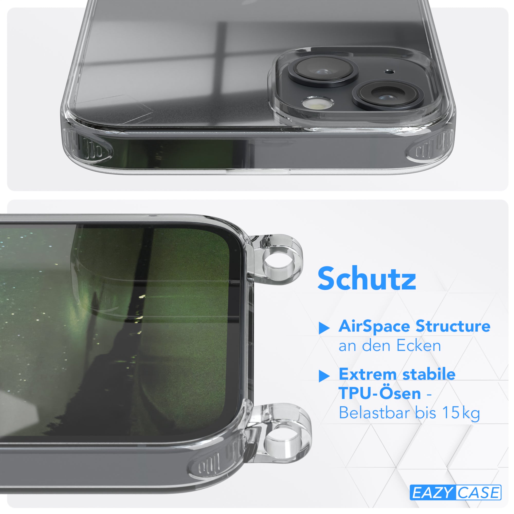 iPhone 14 Plus Hülle + breites Band