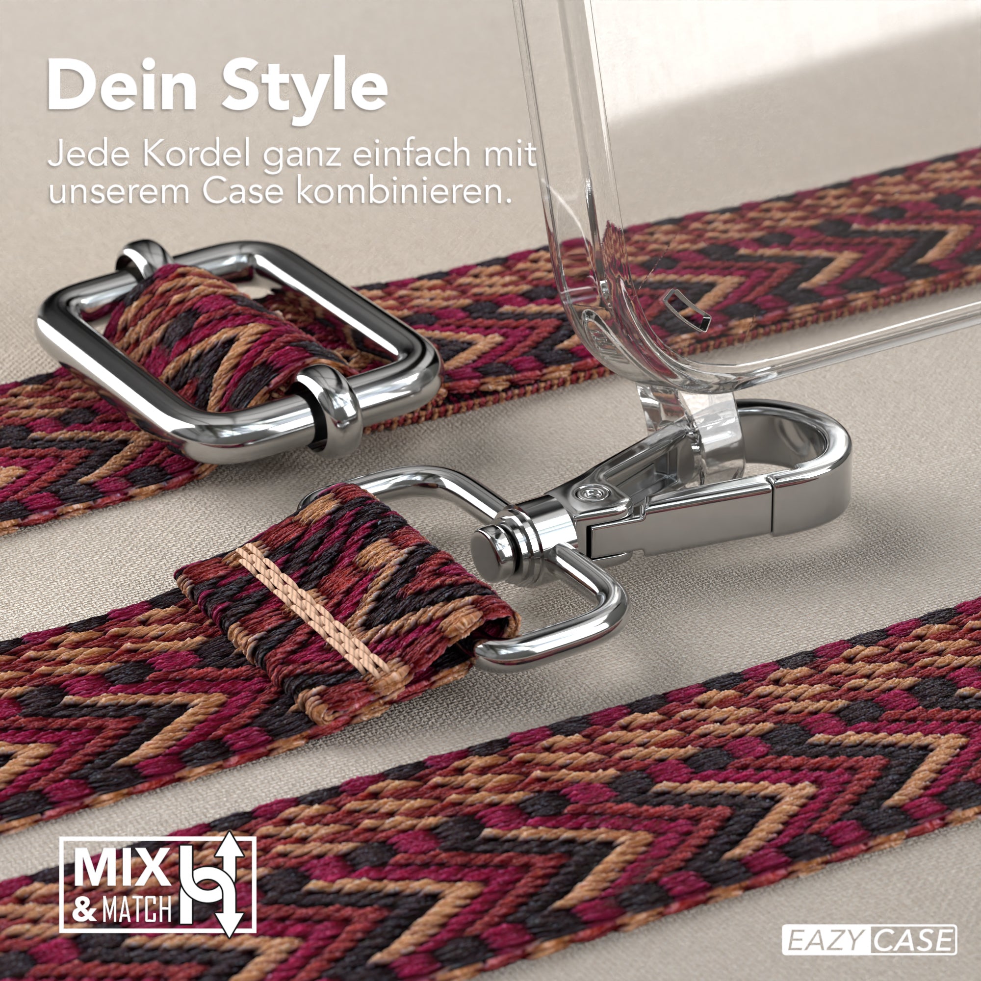 iPhone 14 Pro Max Hülle + Boho Band