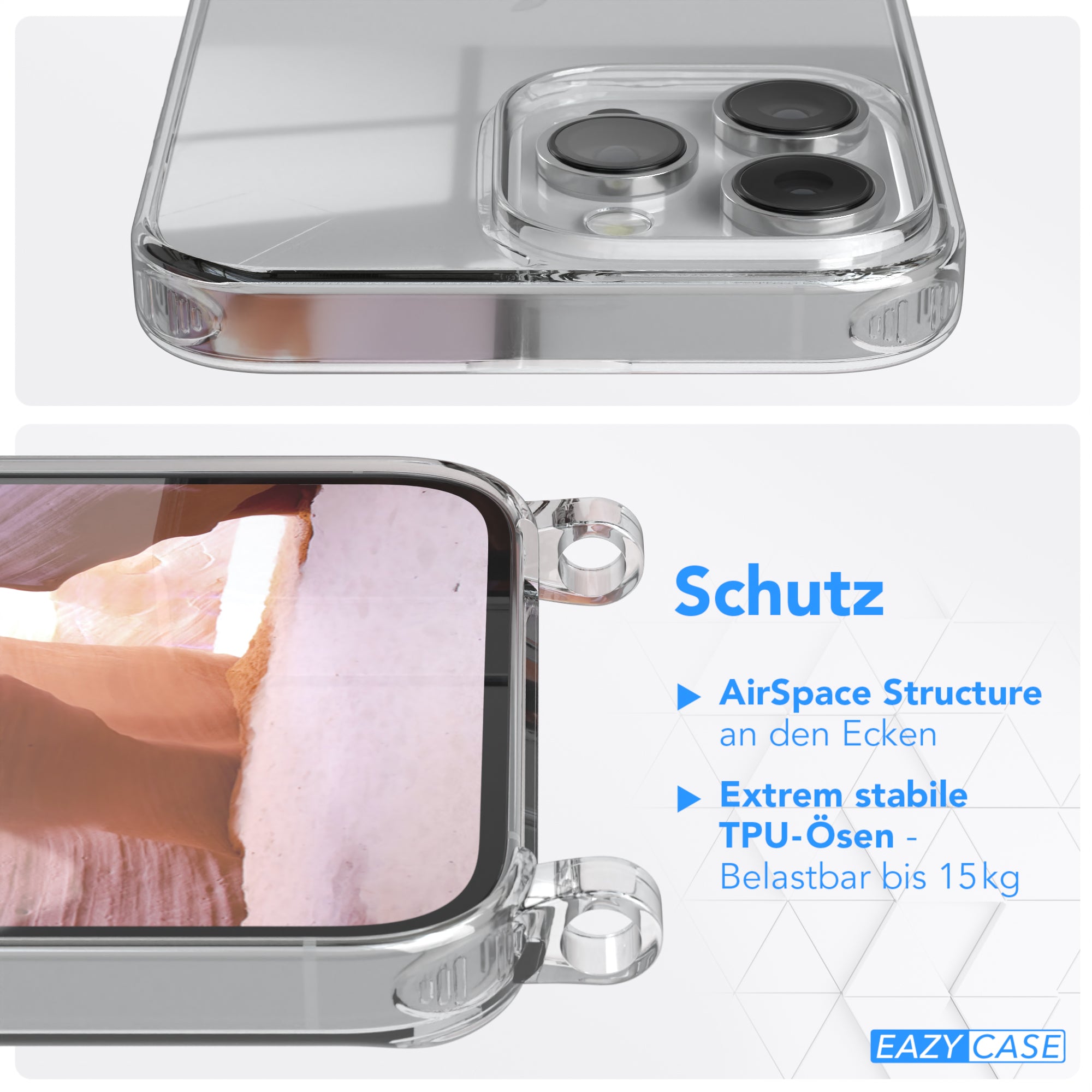 iPhone 14 Pro Max Hülle + breites Band