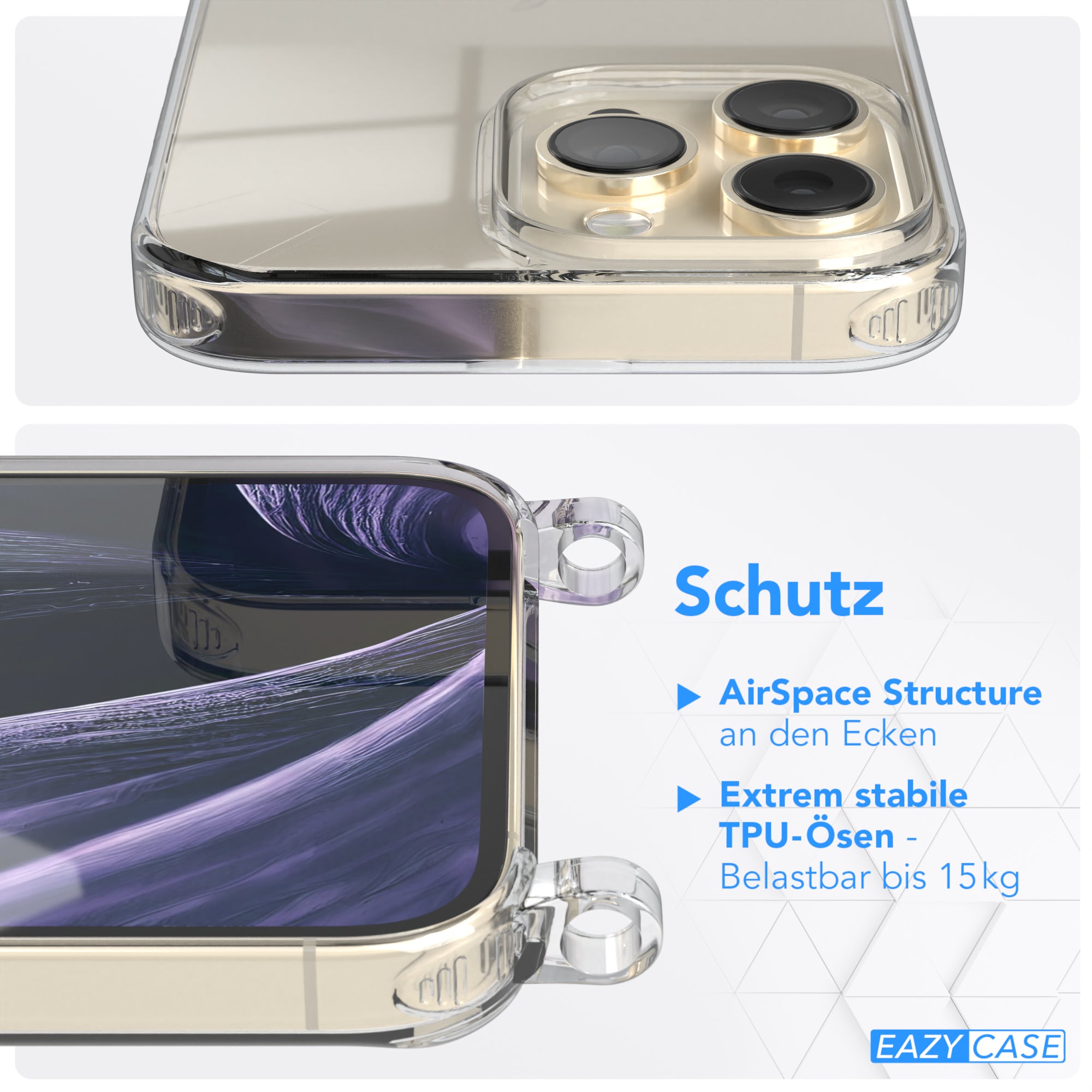 iPhone 14 Pro Max Hülle + breites Band