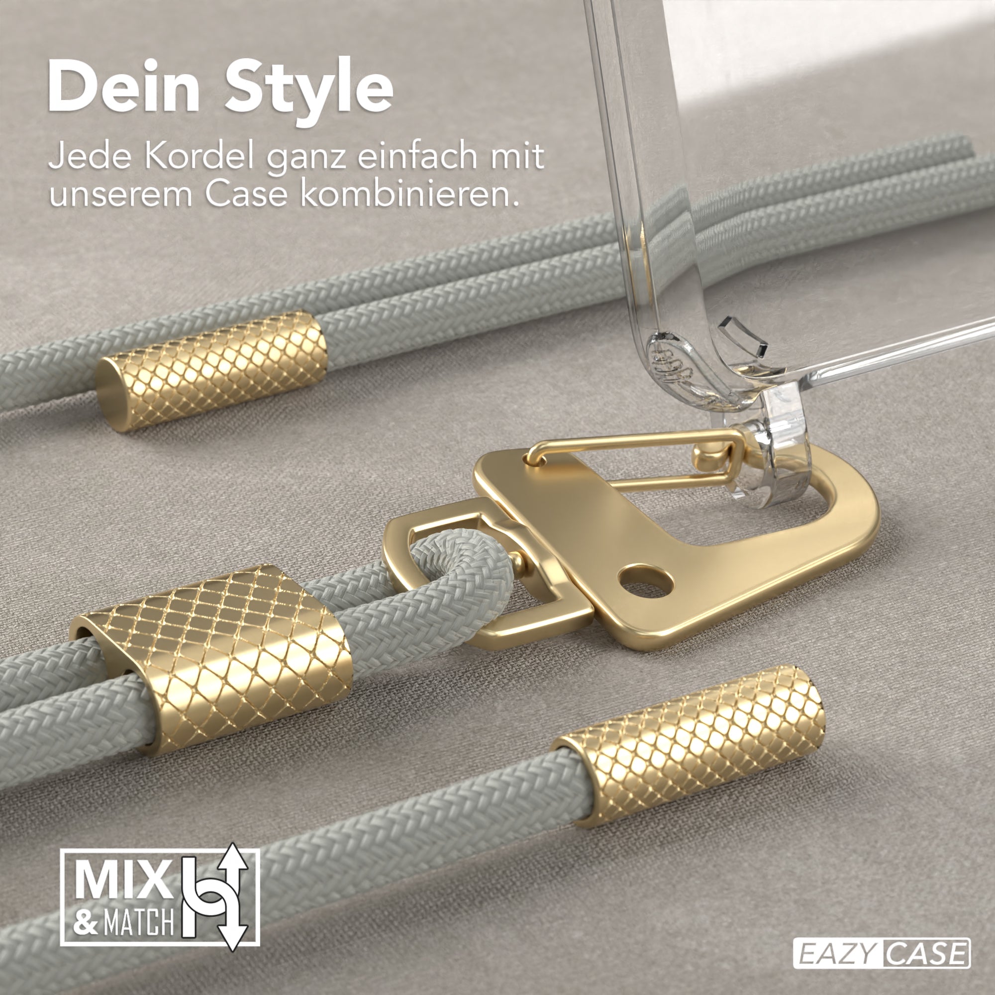 Galaxy A51 Hülle + Kordel mit Karabinern