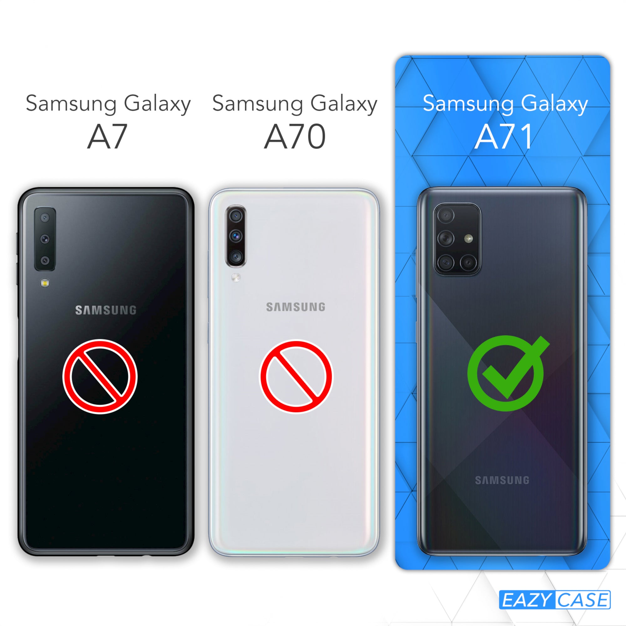 Galaxy A71 Hülle + Uni Kordel