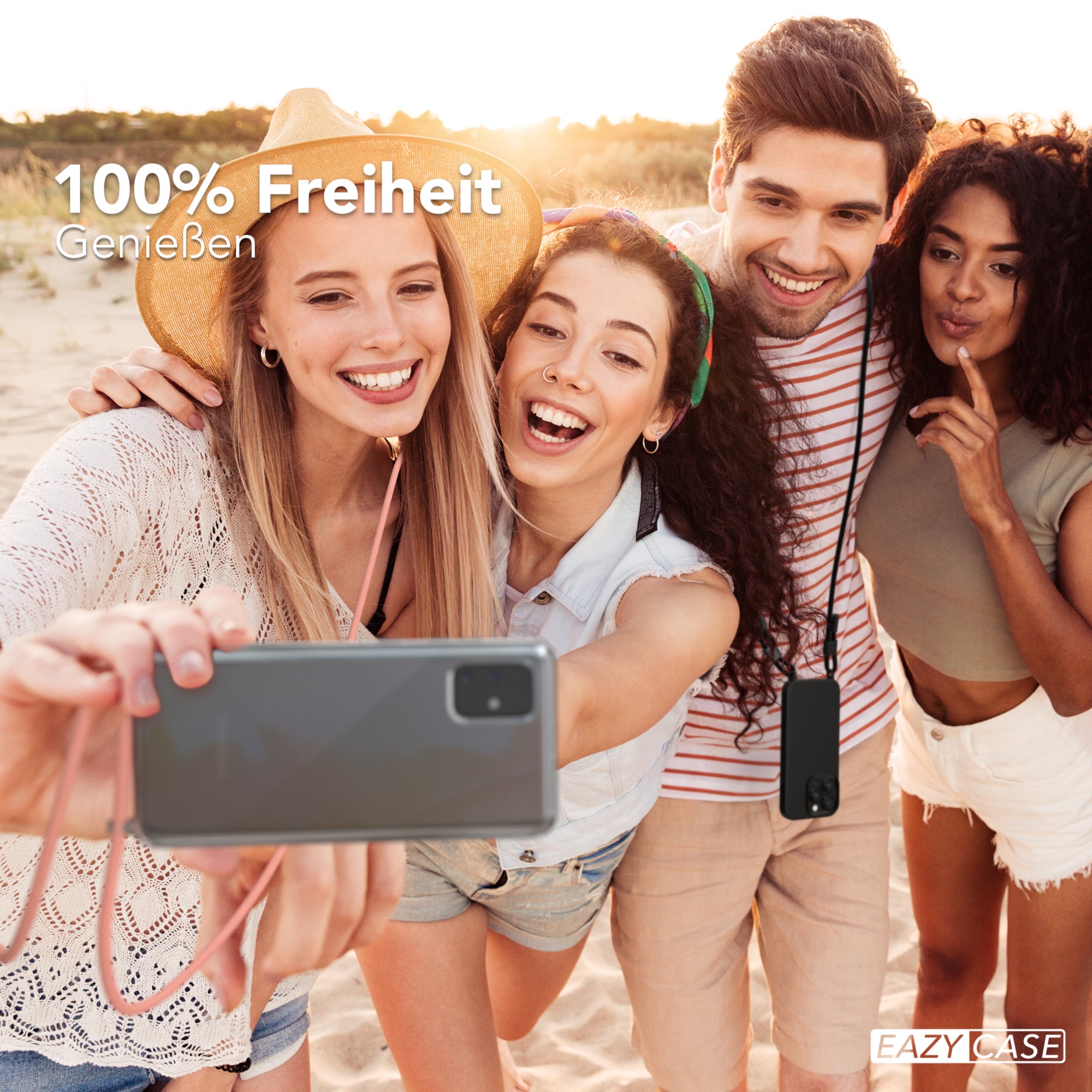 Galaxy A71 Hülle + Uni Kordel