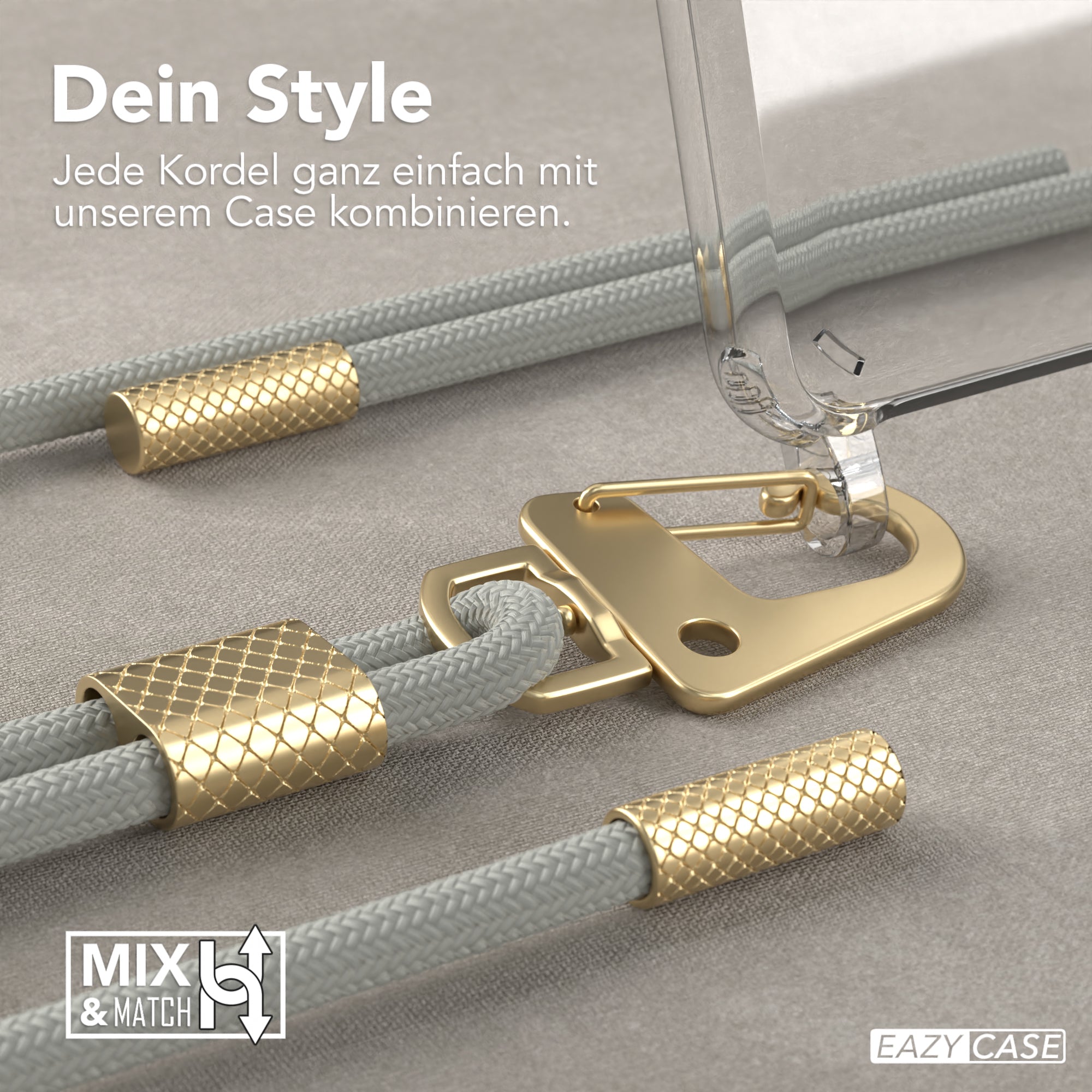 Galaxy A71 Hülle + Kordel mit Karabinern