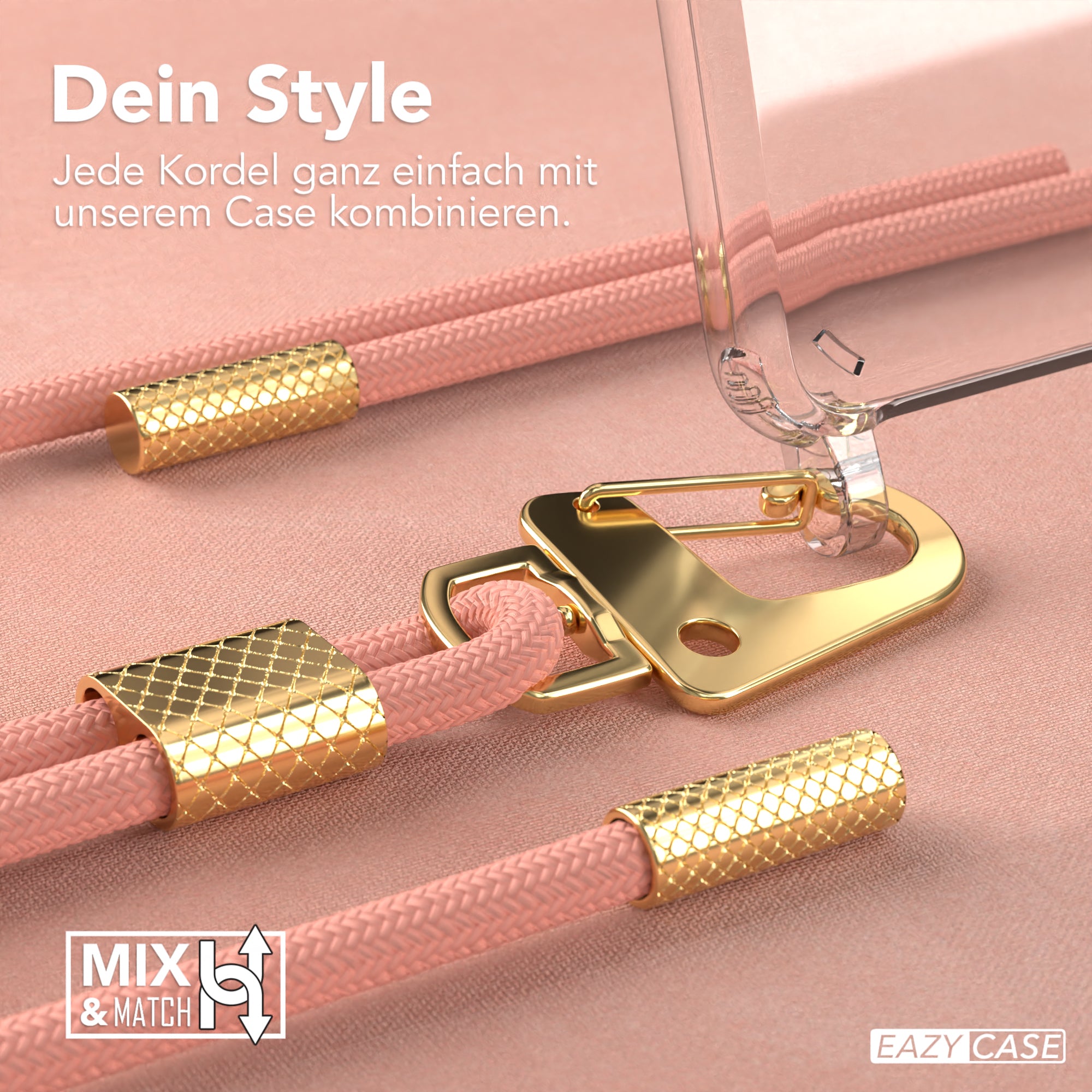 Galaxy A71 Hülle + Kordel mit Karabinern