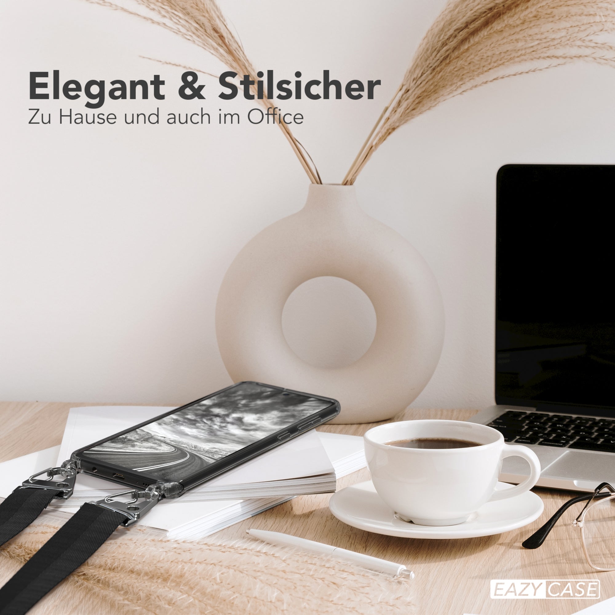 Galaxy A71 Hülle + breites Band