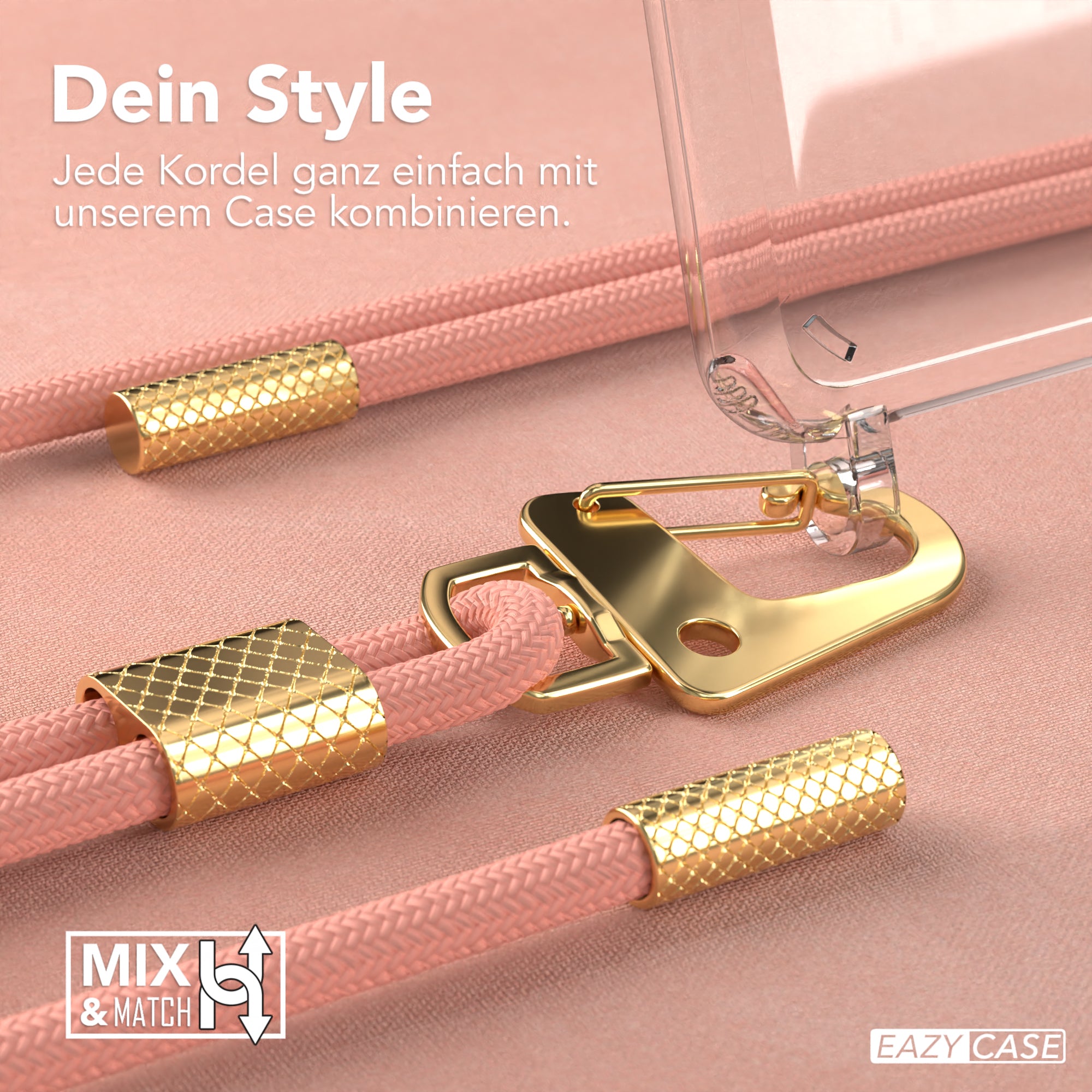 Galaxy S20 Ultra / 5G Hülle + Kordel mit Karabinern