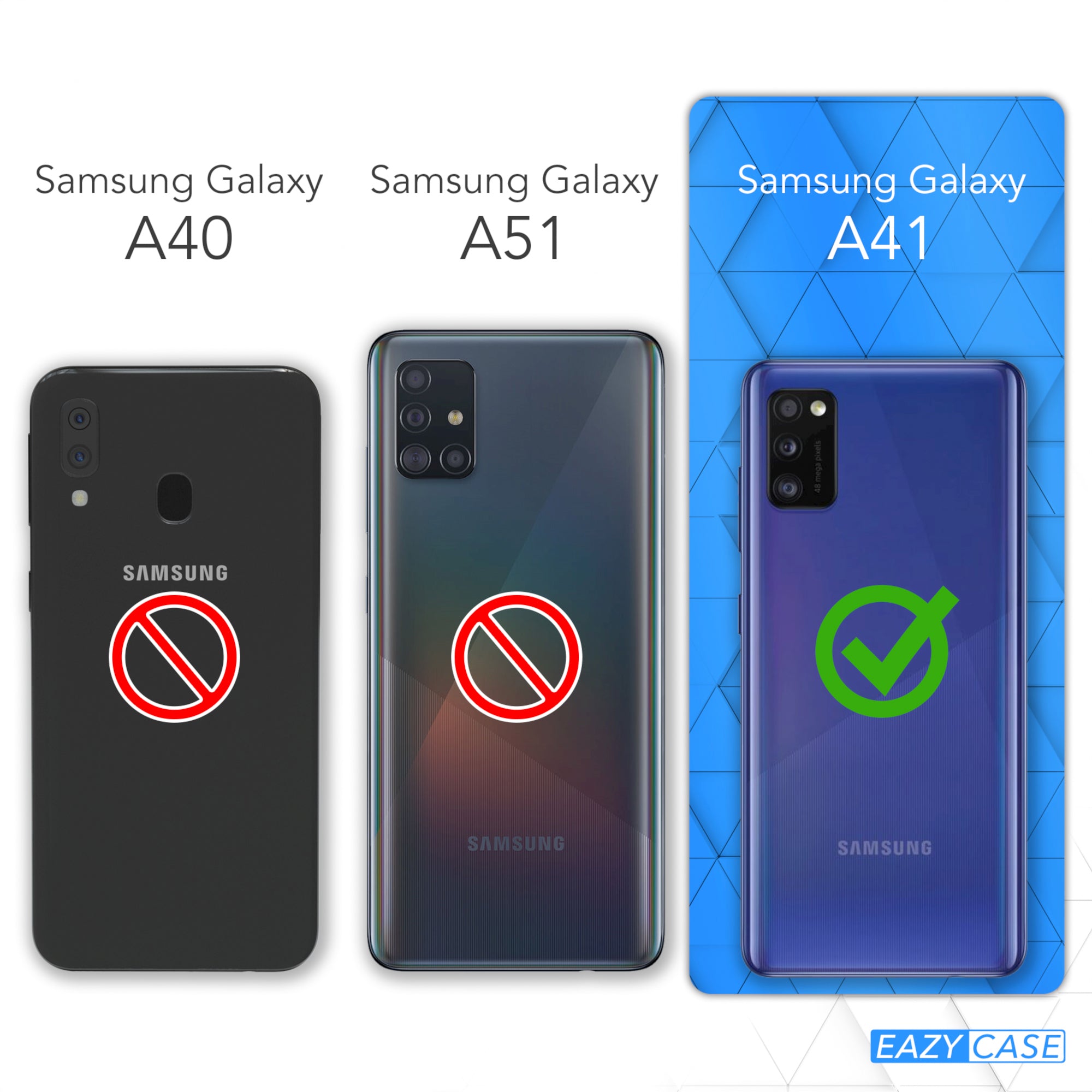 Galaxy A41 Hülle + Boho Band