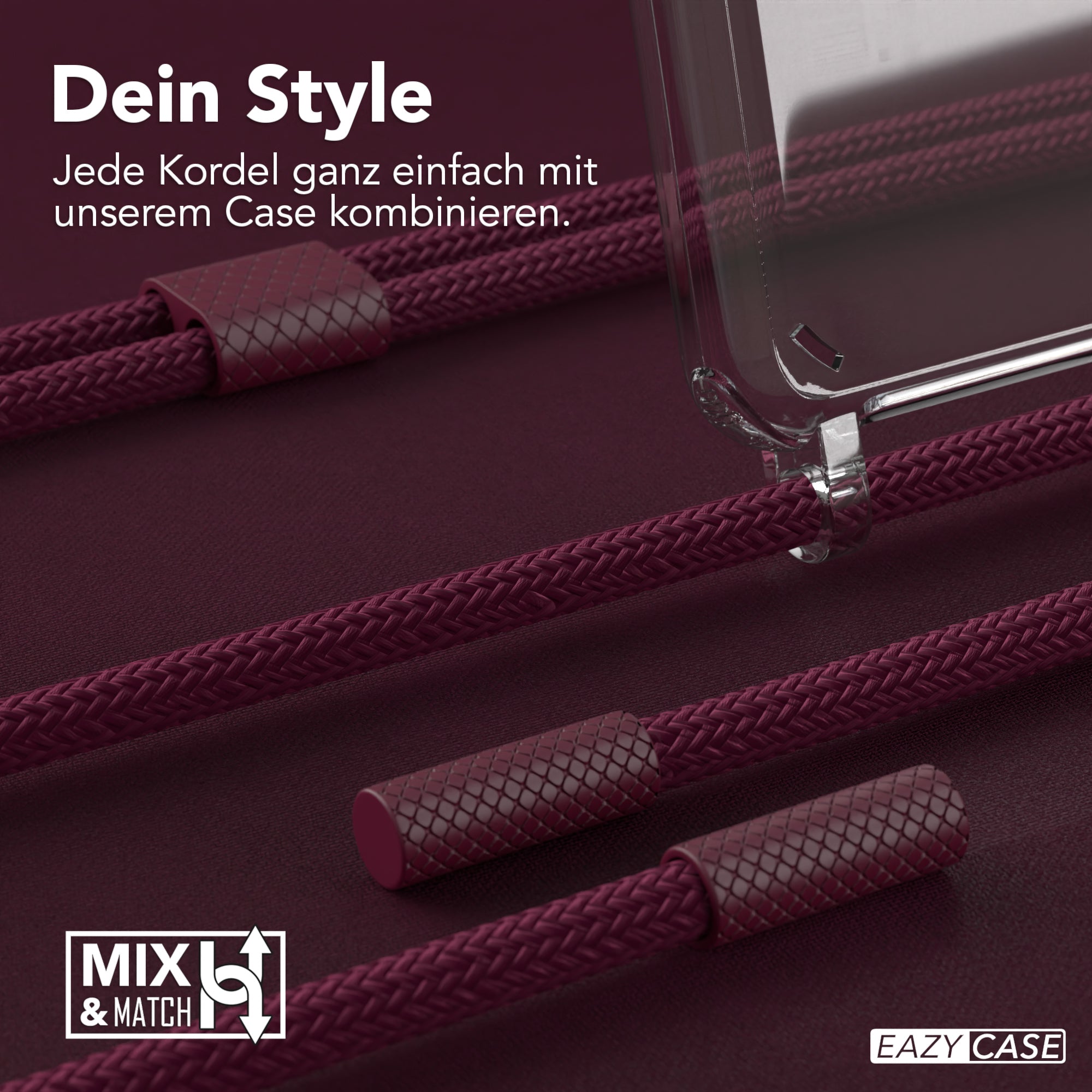 Galaxy A41 Hülle + Uni Kordel