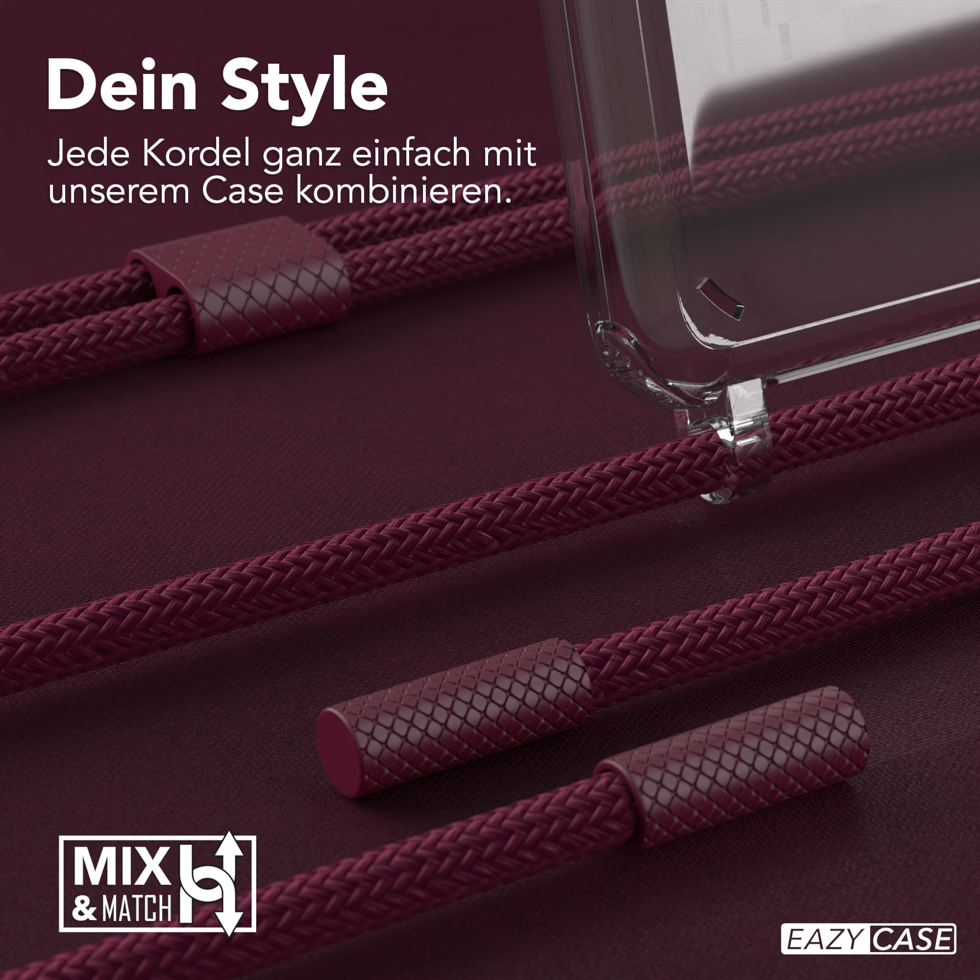 Galaxy A21s Hülle + Uni Kordel