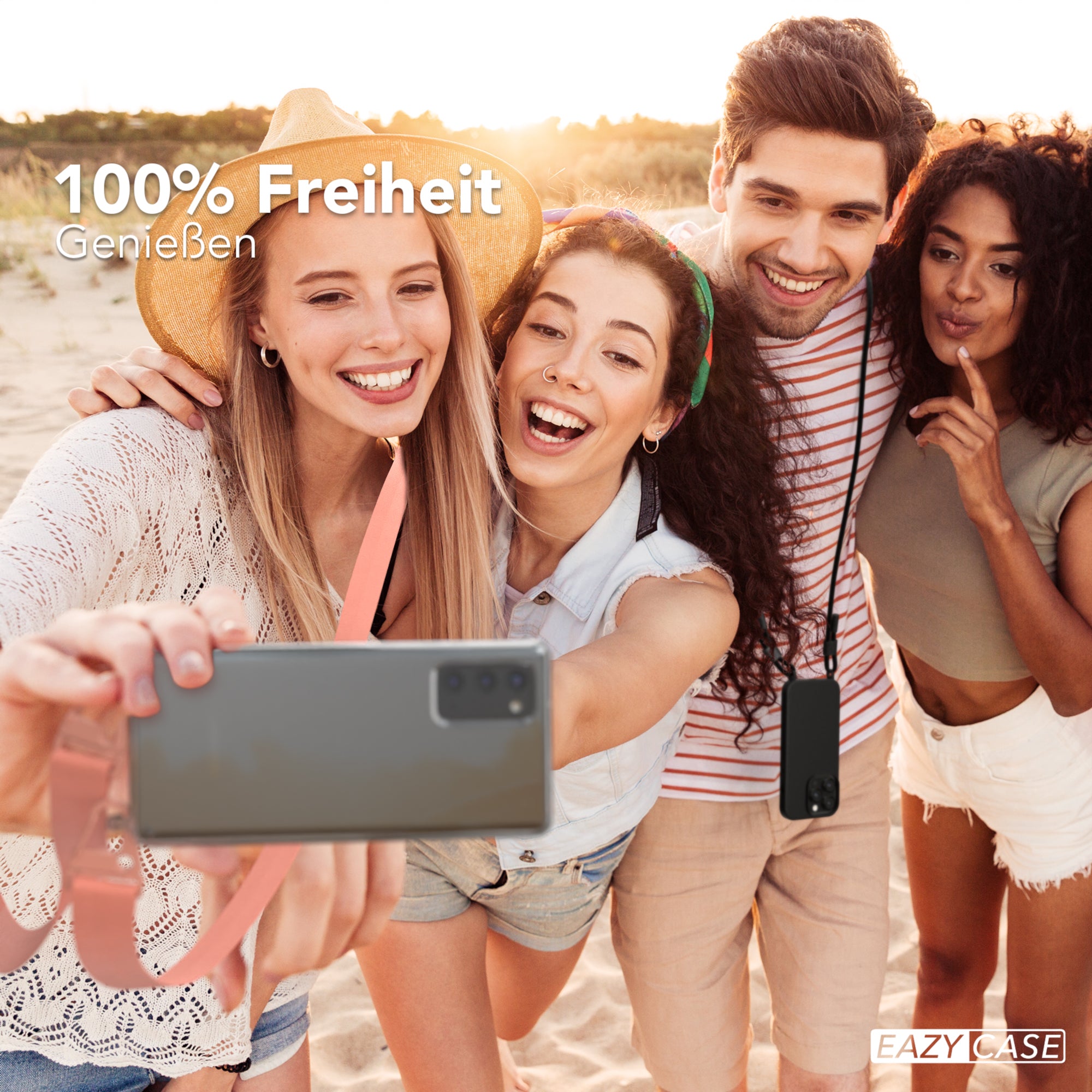 Galaxy Note 20 Hülle + breites Band