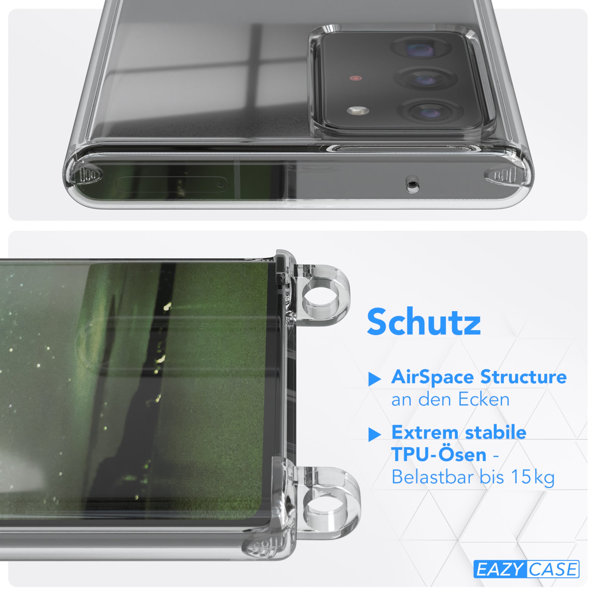 Galaxy Note 20 Ultra Hülle + Uni Kordel