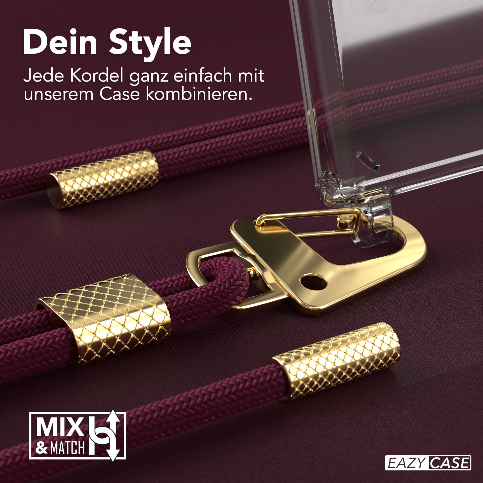 Galaxy Note 20 Ultra Hülle + Kordel mit Karabinern