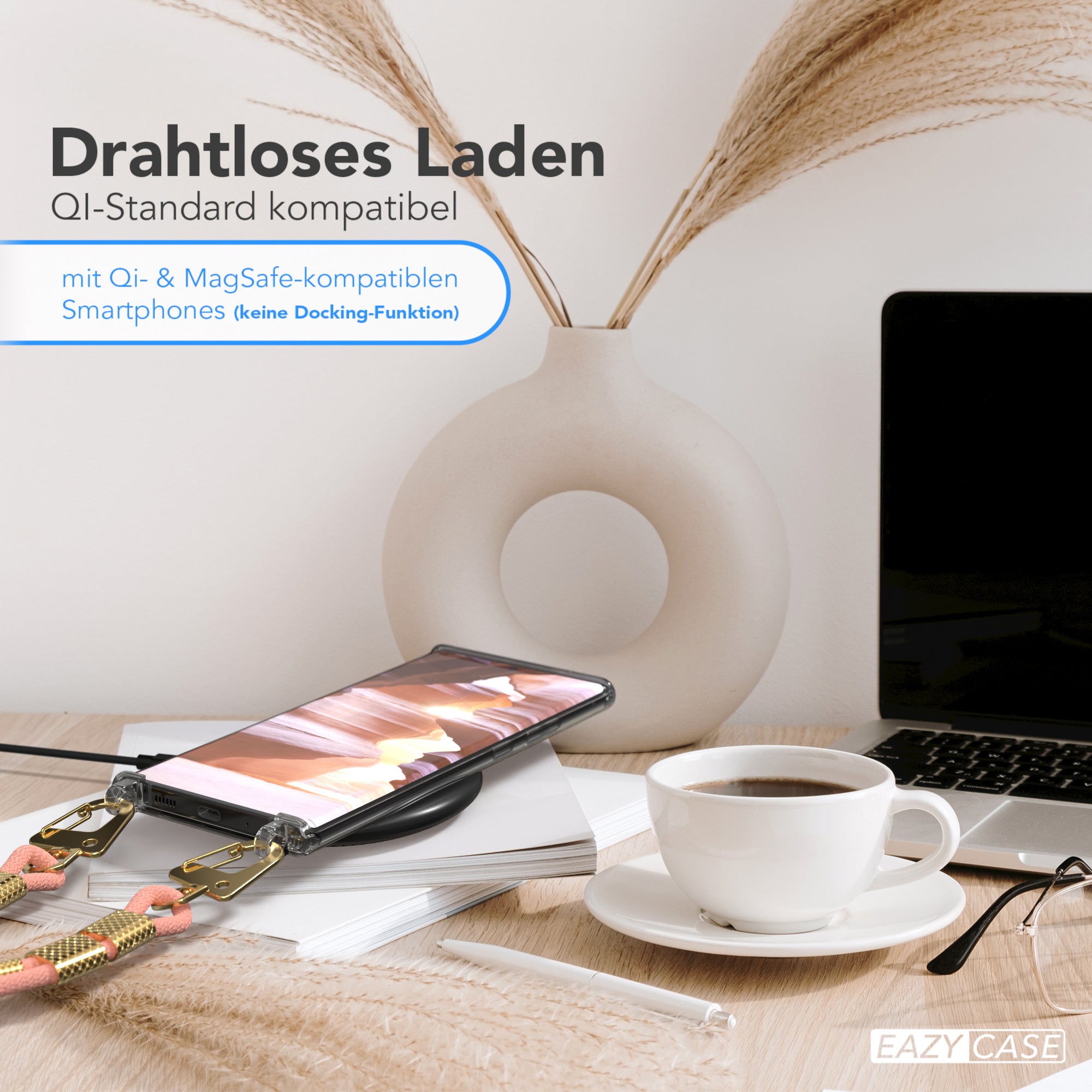 Galaxy Note 20 Ultra Hülle + Kordel mit Karabinern