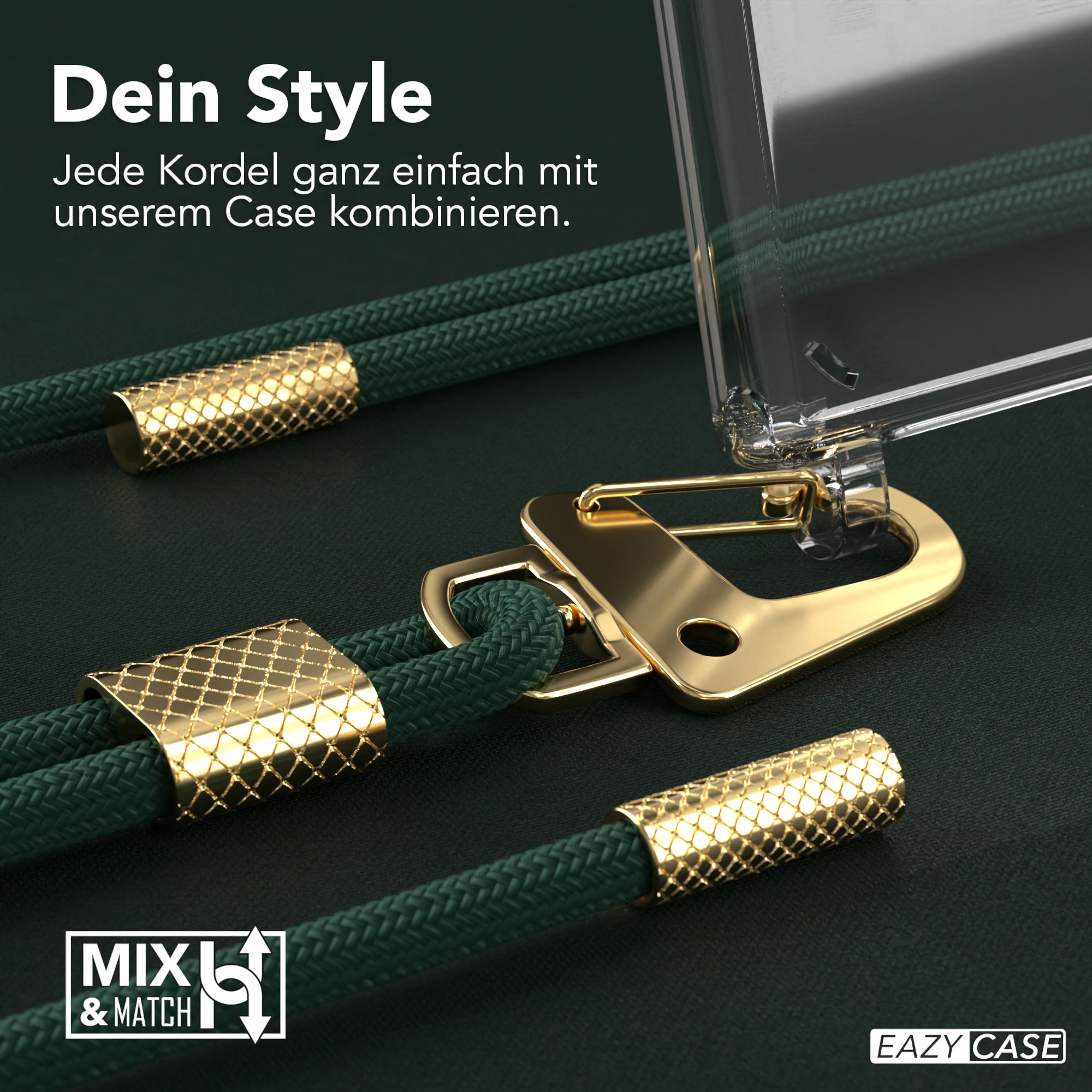 Galaxy Note 20 Ultra Hülle + Kordel mit Karabinern