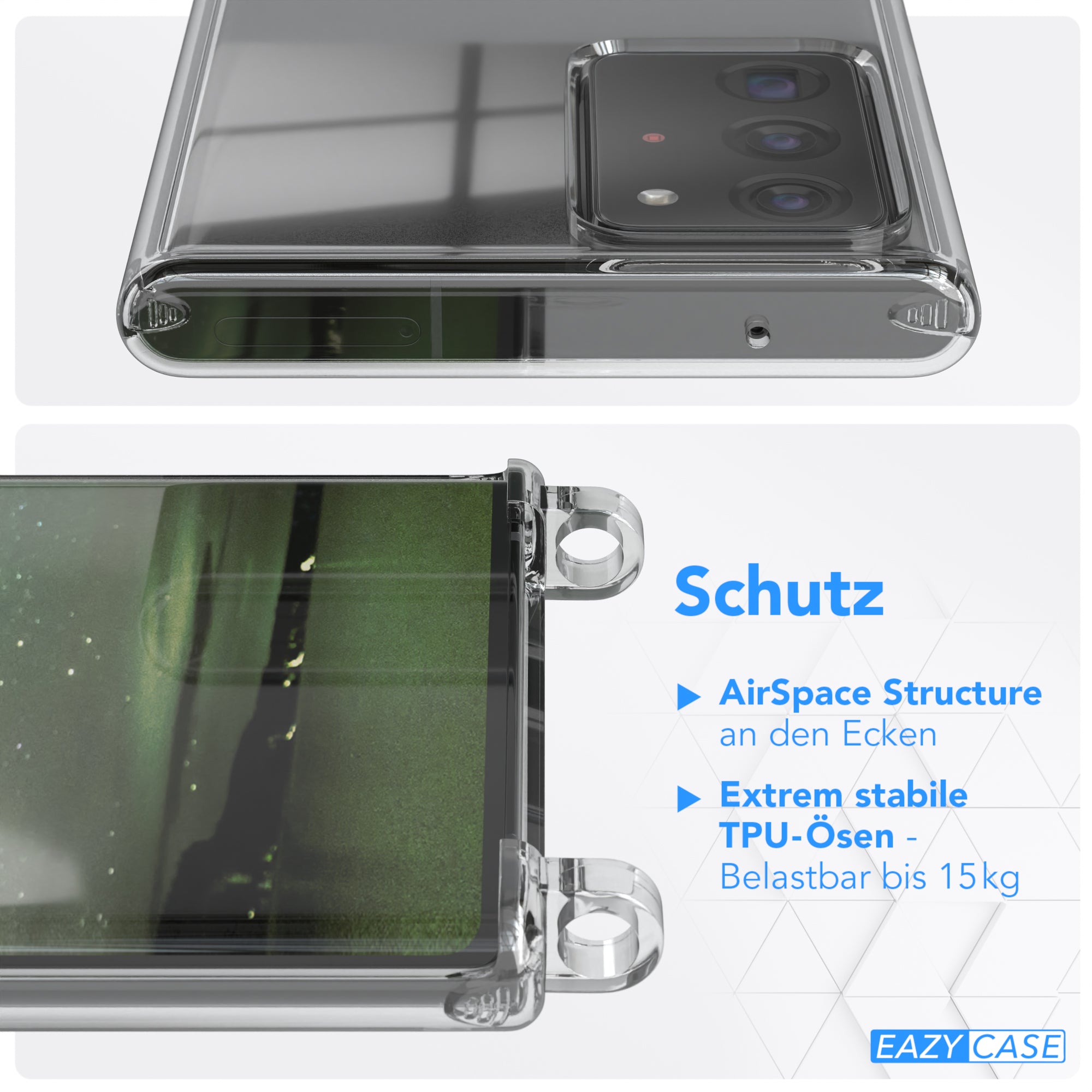 Galaxy Note 20 Ultra Hülle + breites Band