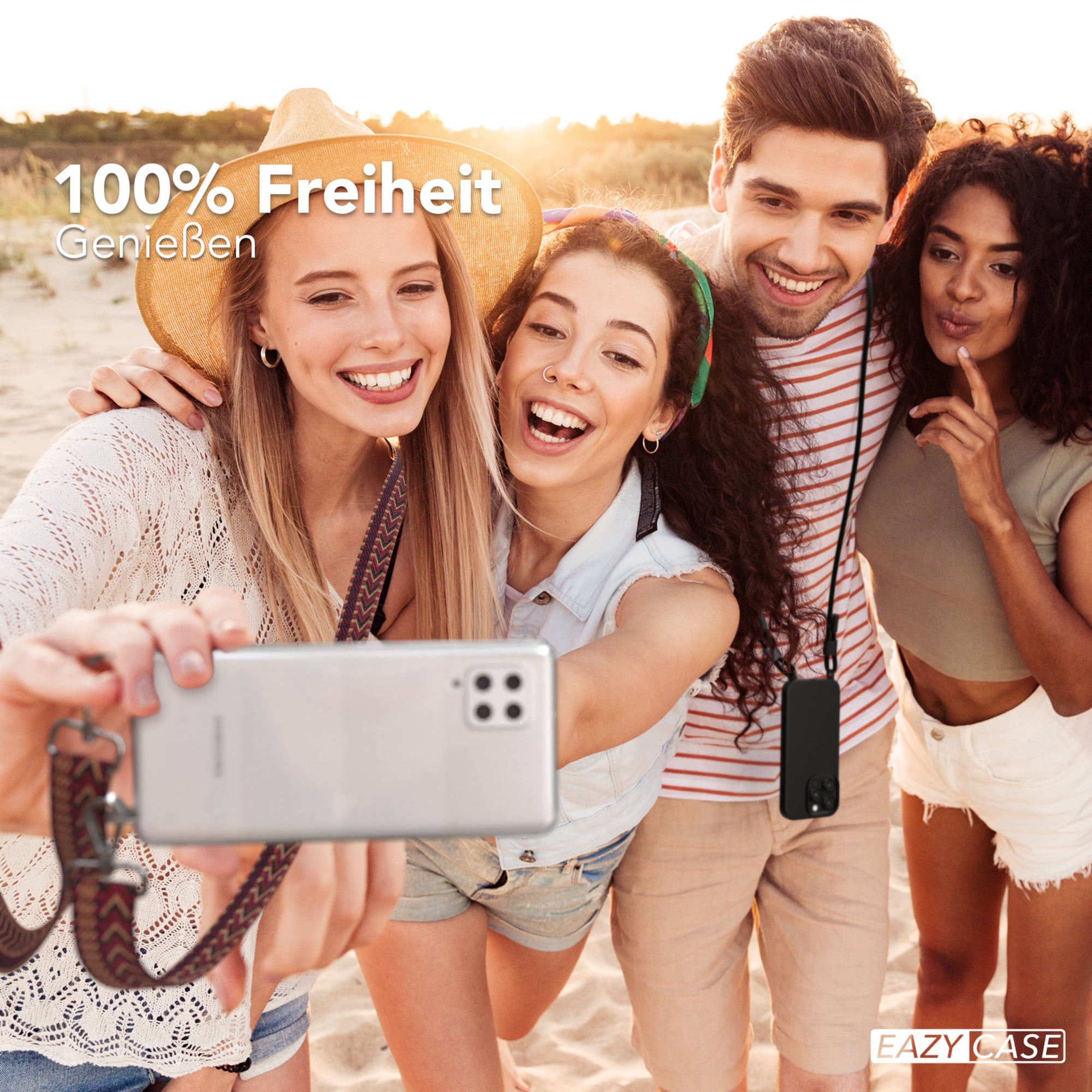 Galaxy A42 5G Hülle + Boho Band