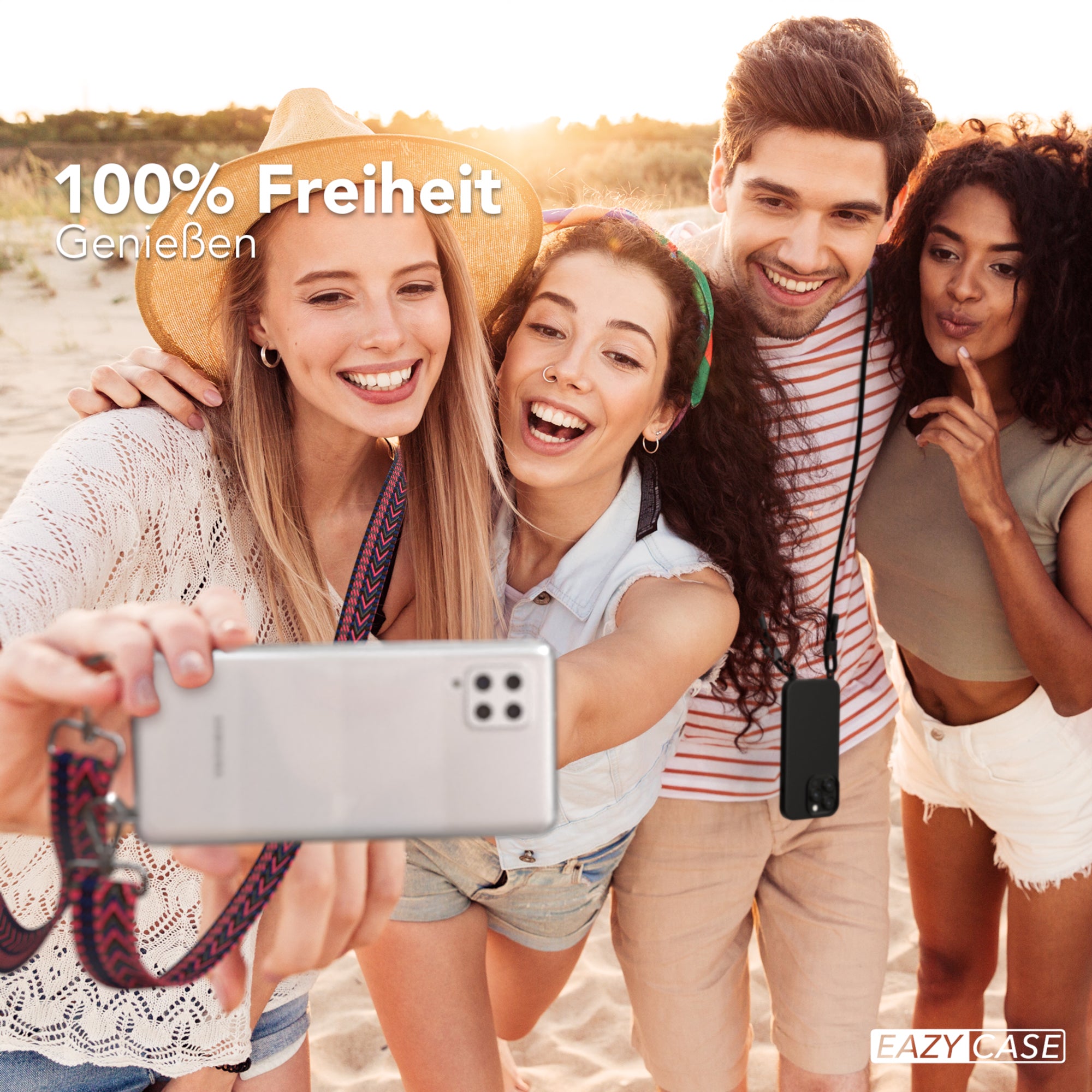 Galaxy A42 5G Hülle + Boho Band