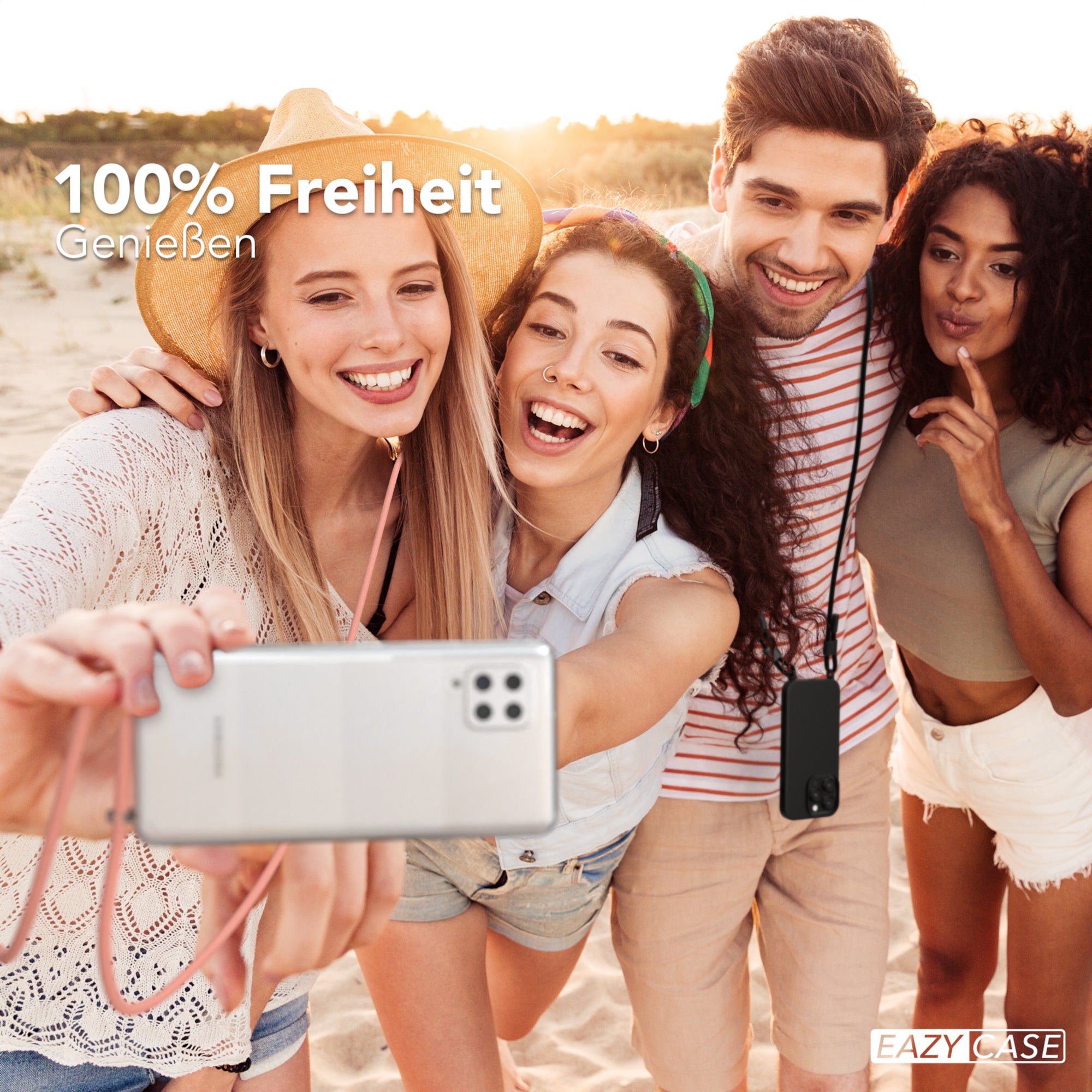 Galaxy A42 5G Hülle + Uni Kordel