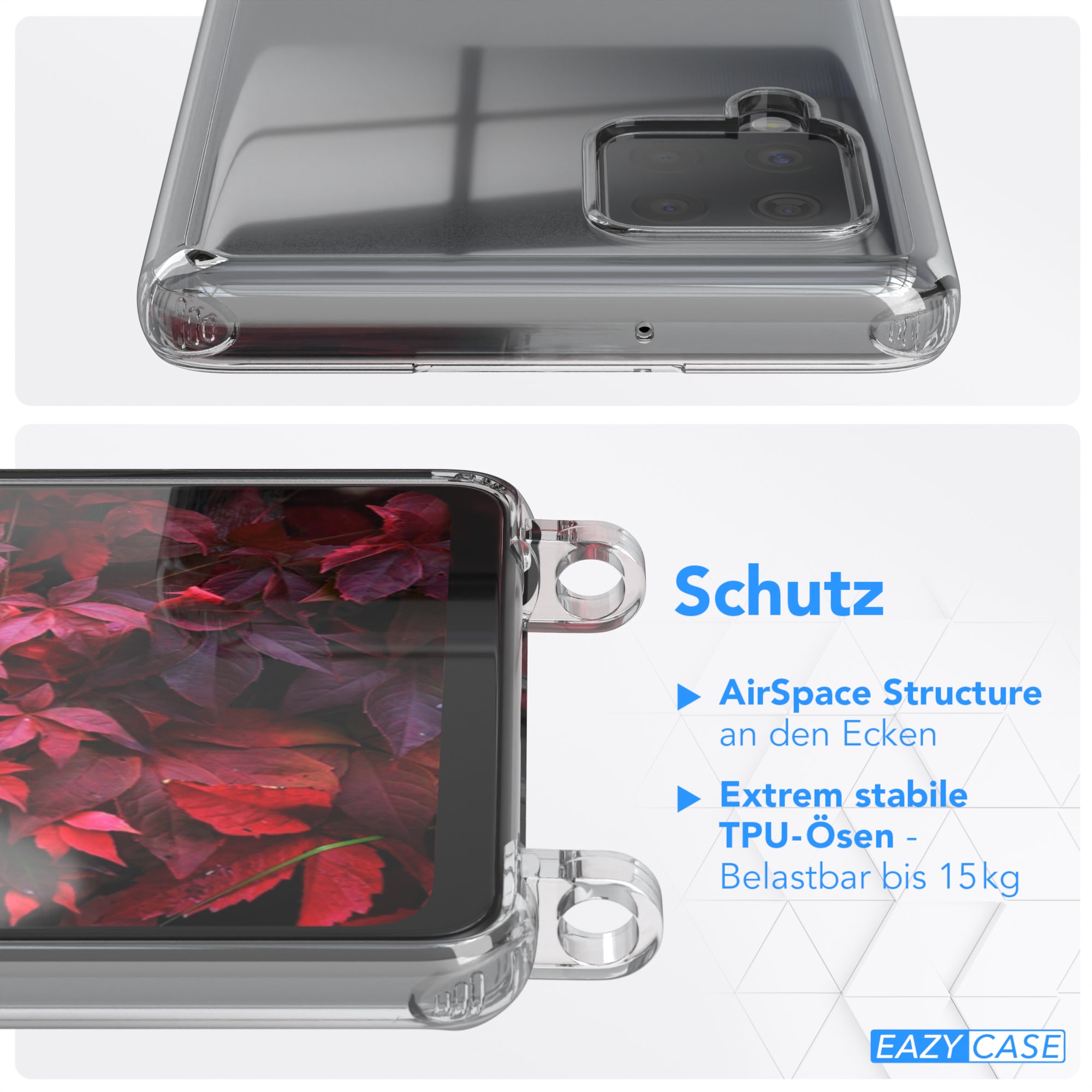 Galaxy A42 5G Hülle + Uni Kordel