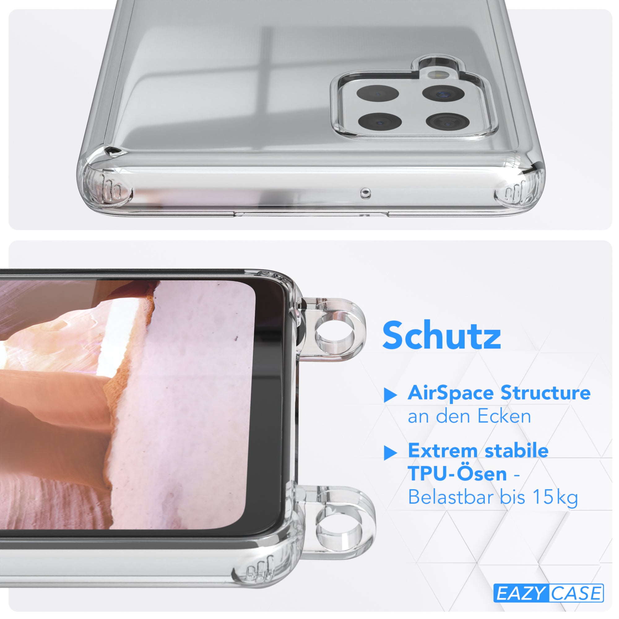 Galaxy A42 5G Hülle + breites Band