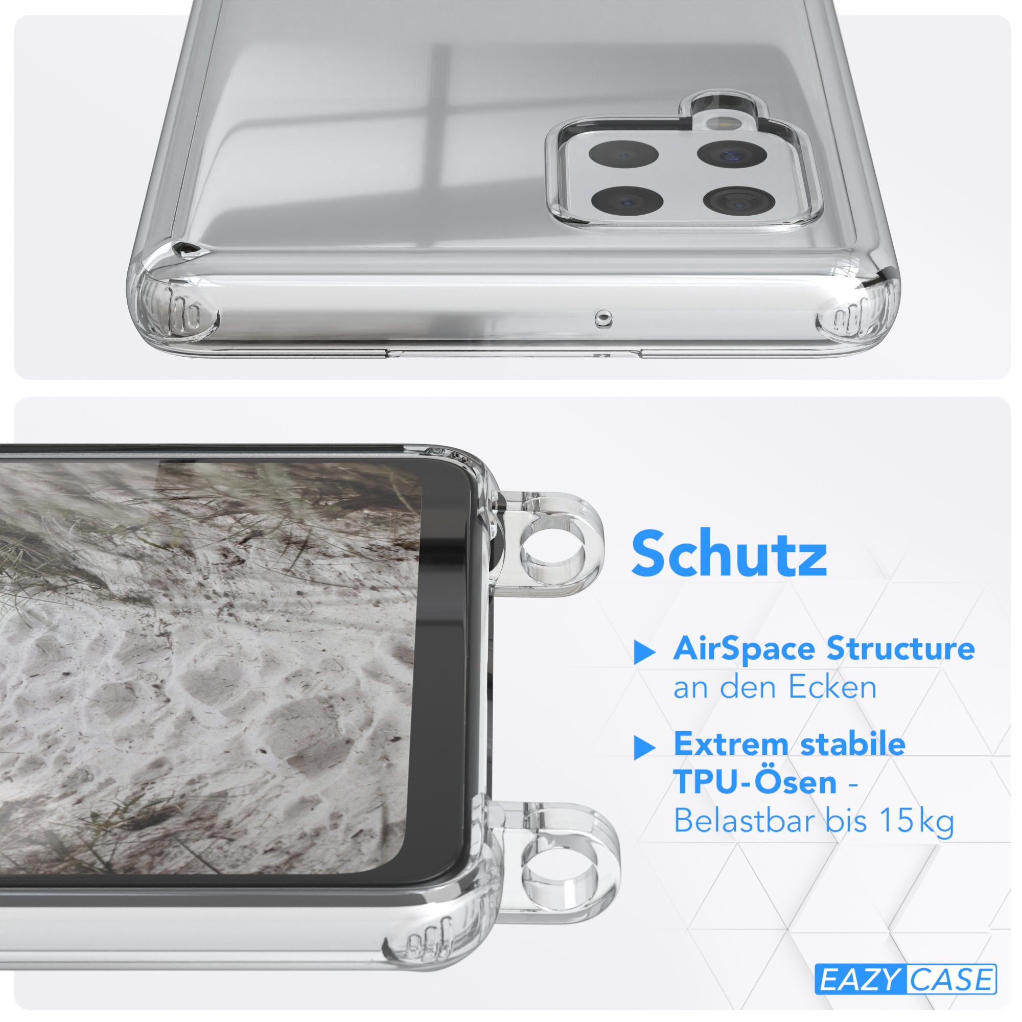 Galaxy A42 5G Hülle + breites Band