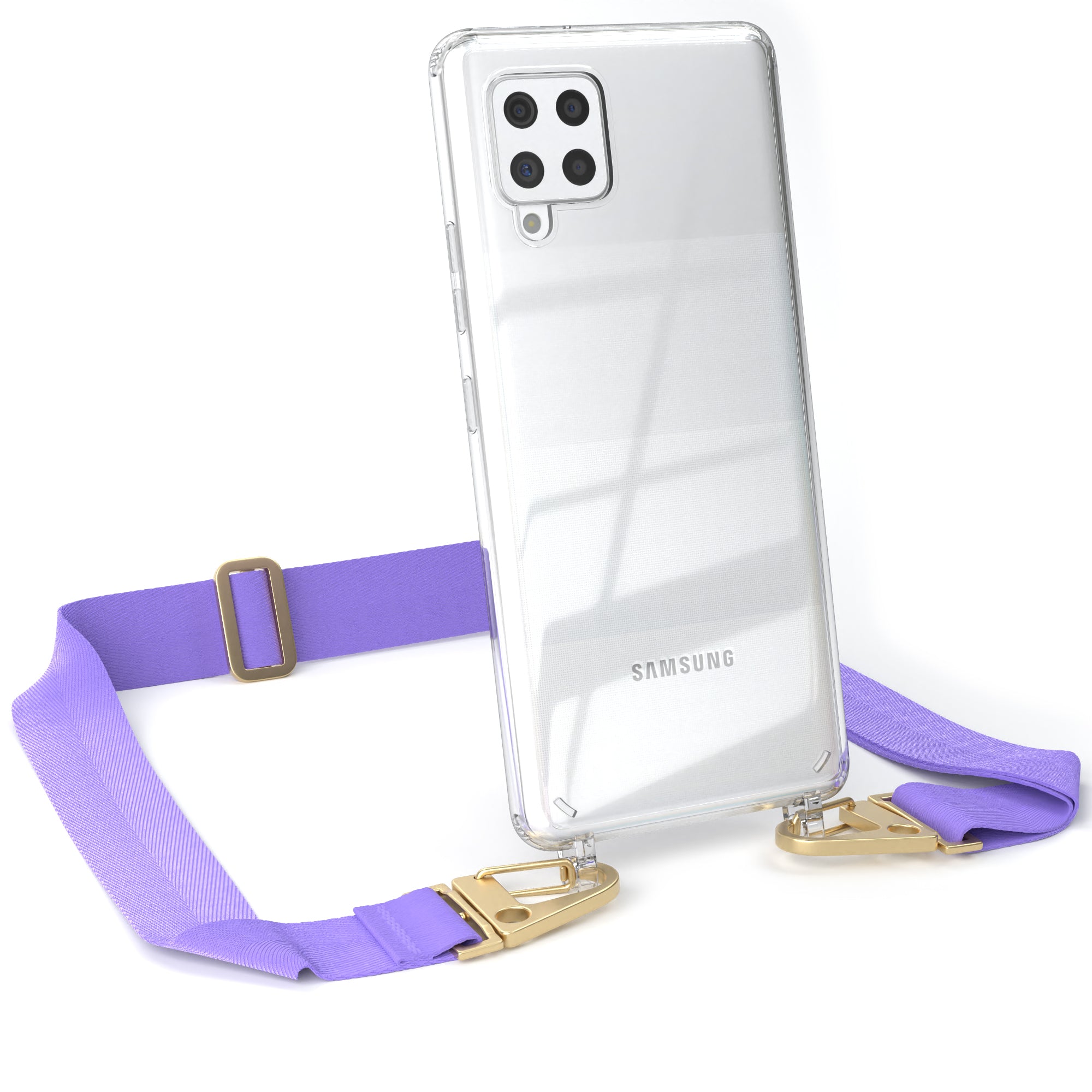 Galaxy A42 5G Hülle + breites Band