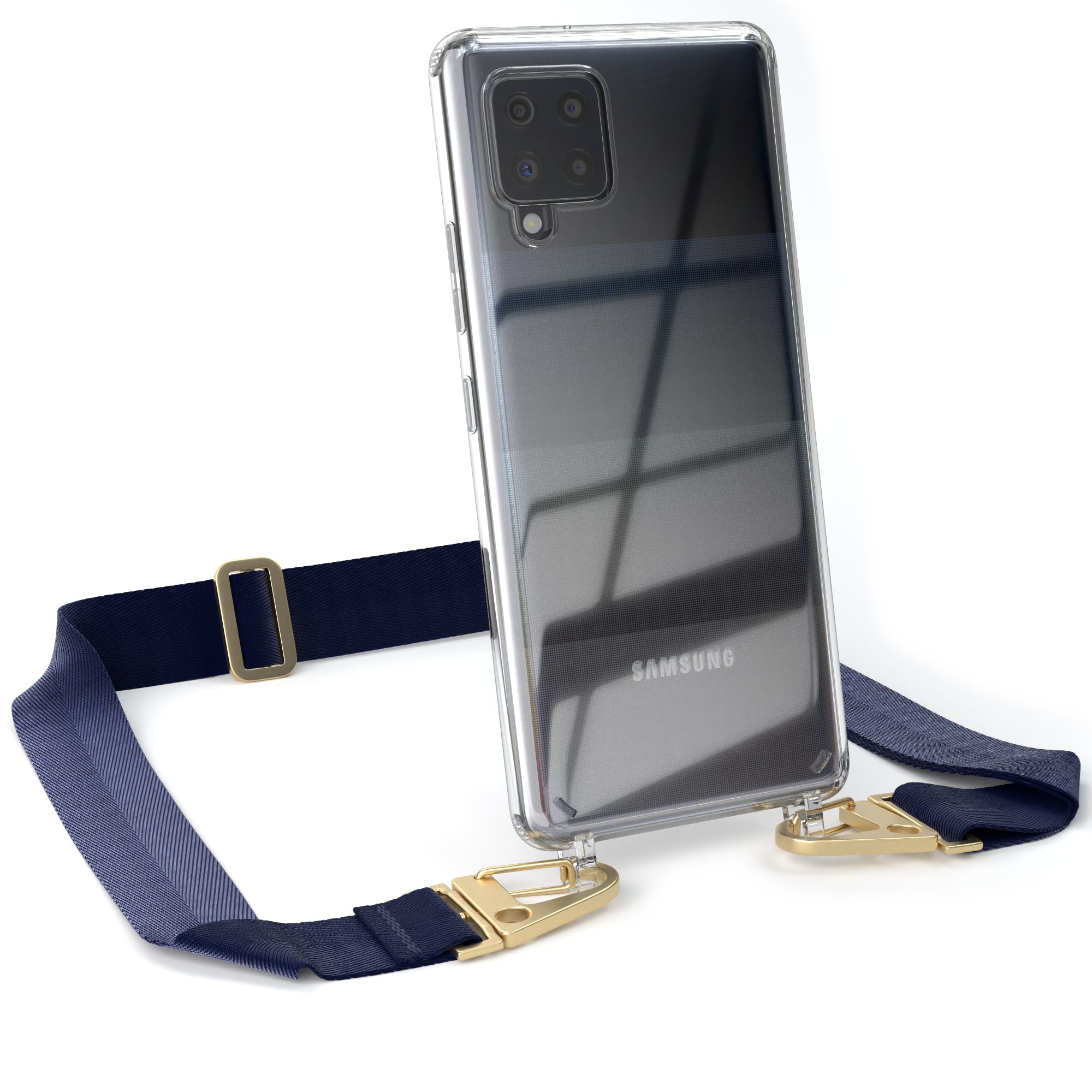 Galaxy A42 5G Hülle + breites Band