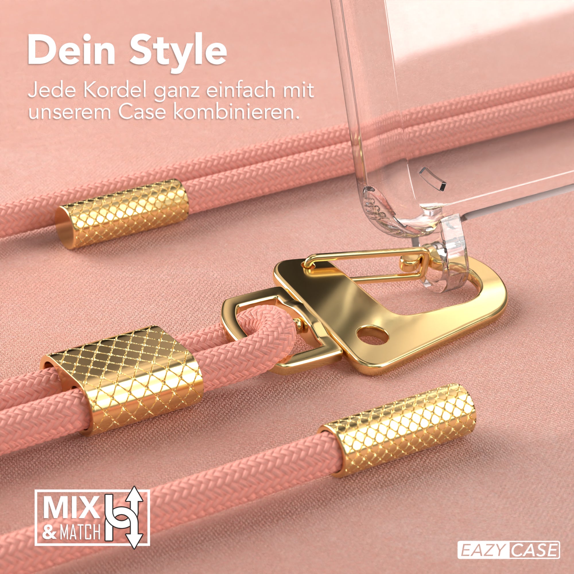 Galaxy S20 FE / S20 FE 5G Hülle + Kordel mit Karabinern