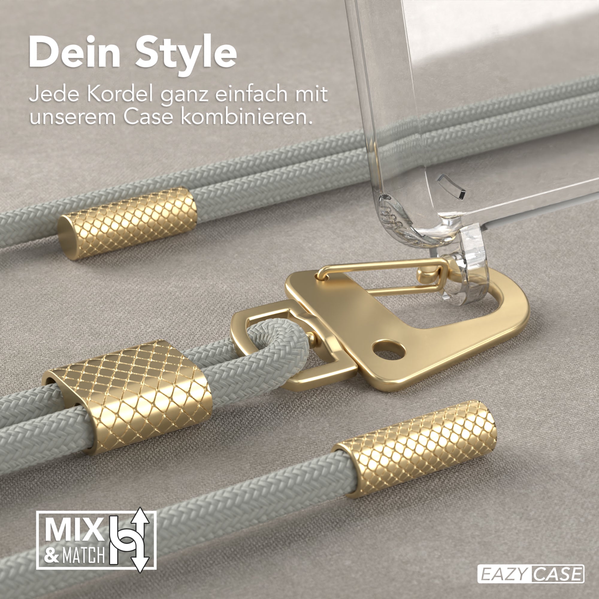 Galaxy S20 FE / S20 FE 5G Hülle + Kordel mit Karabinern