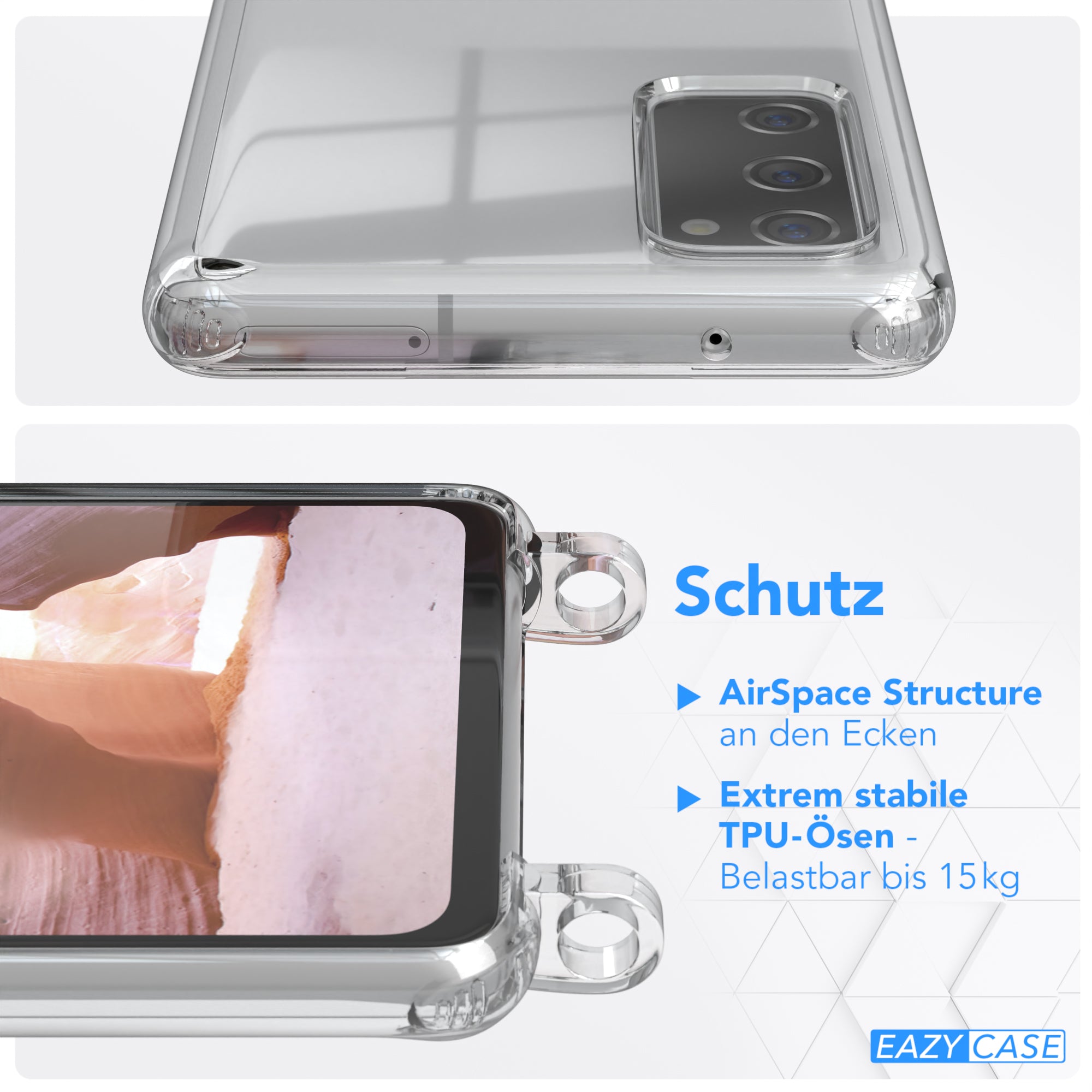 Galaxy S20 FE / S20 FE 5G Hülle + breites Band