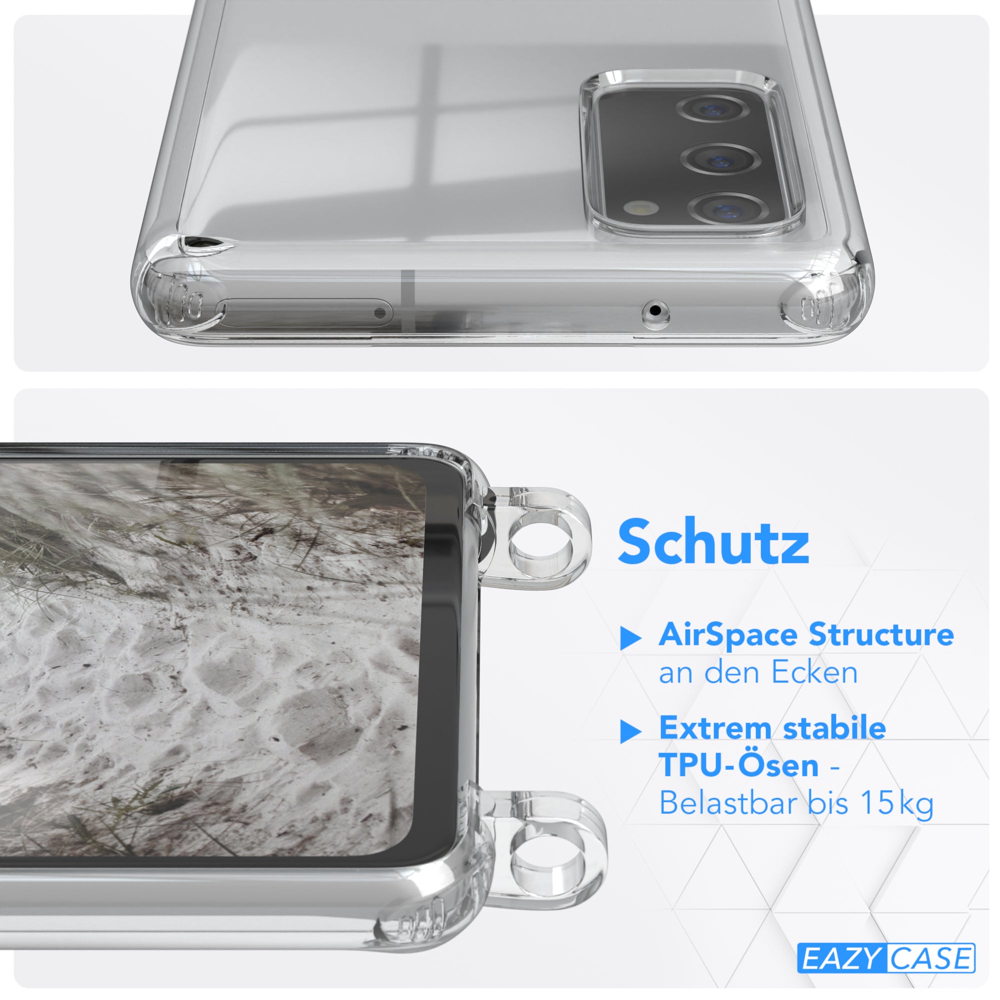 Galaxy S20 FE / S20 FE 5G Hülle + breites Band