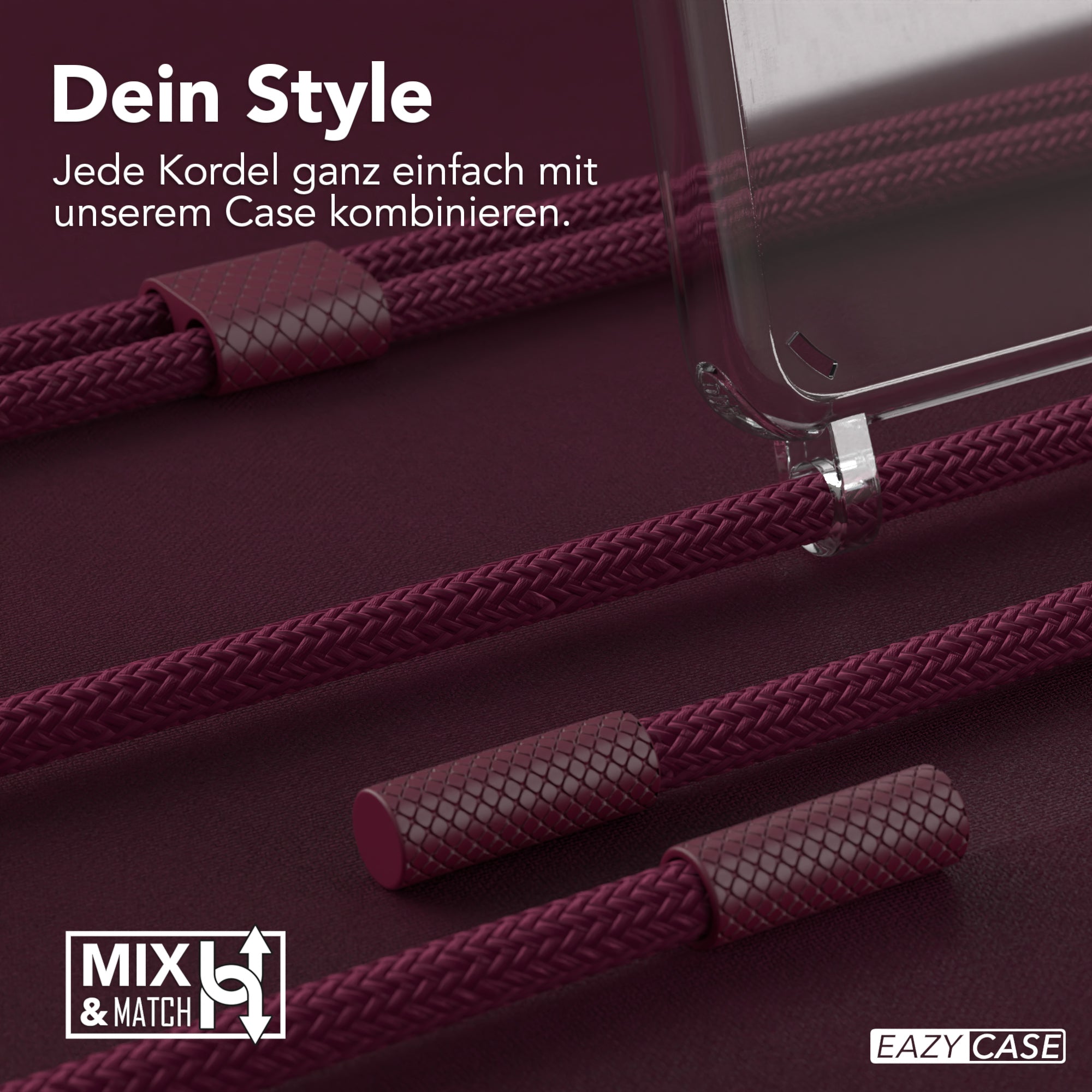 Galaxy S21 5G Hülle + Uni Kordel